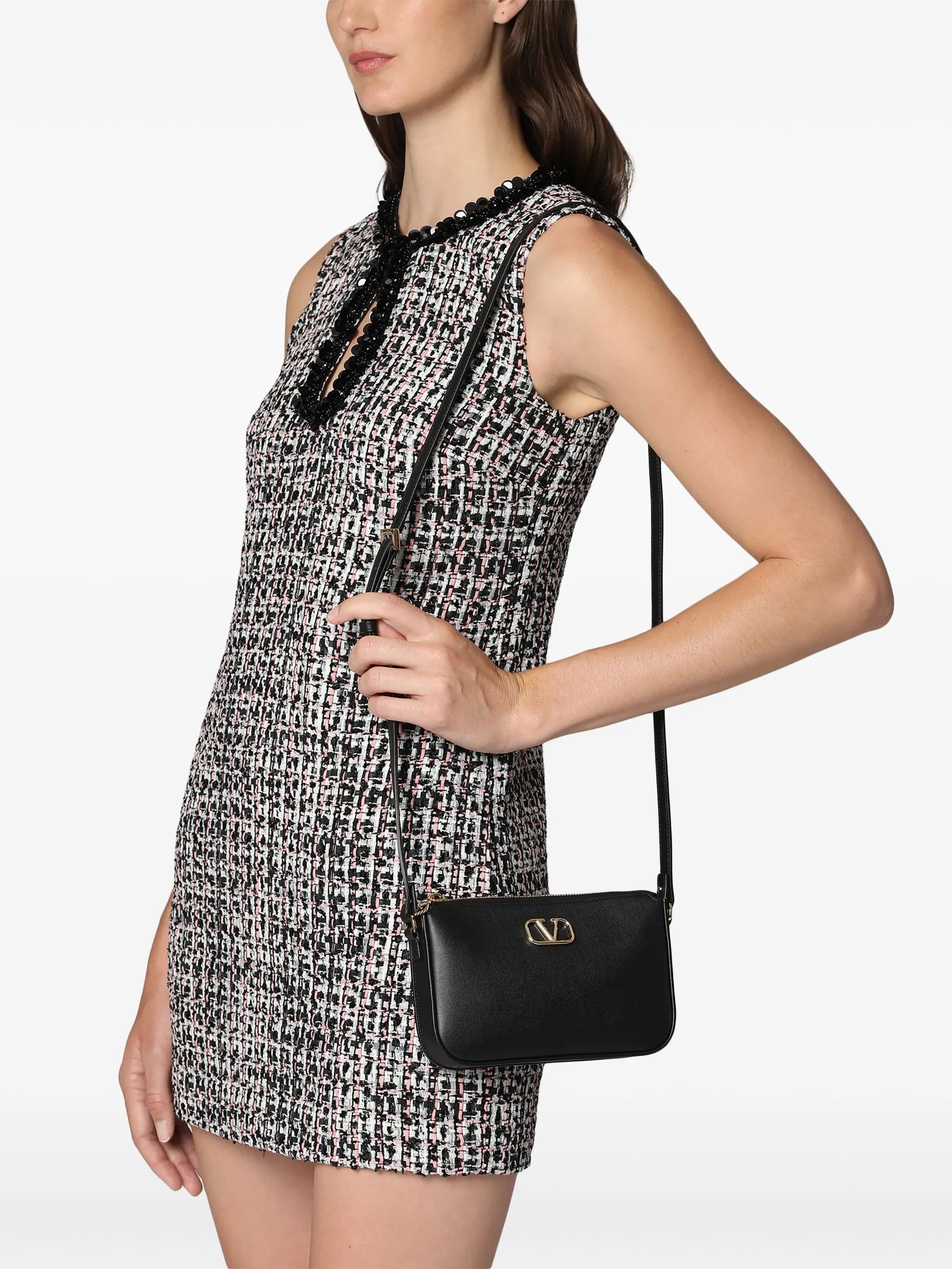 mini VLogo Signature crossbody bag