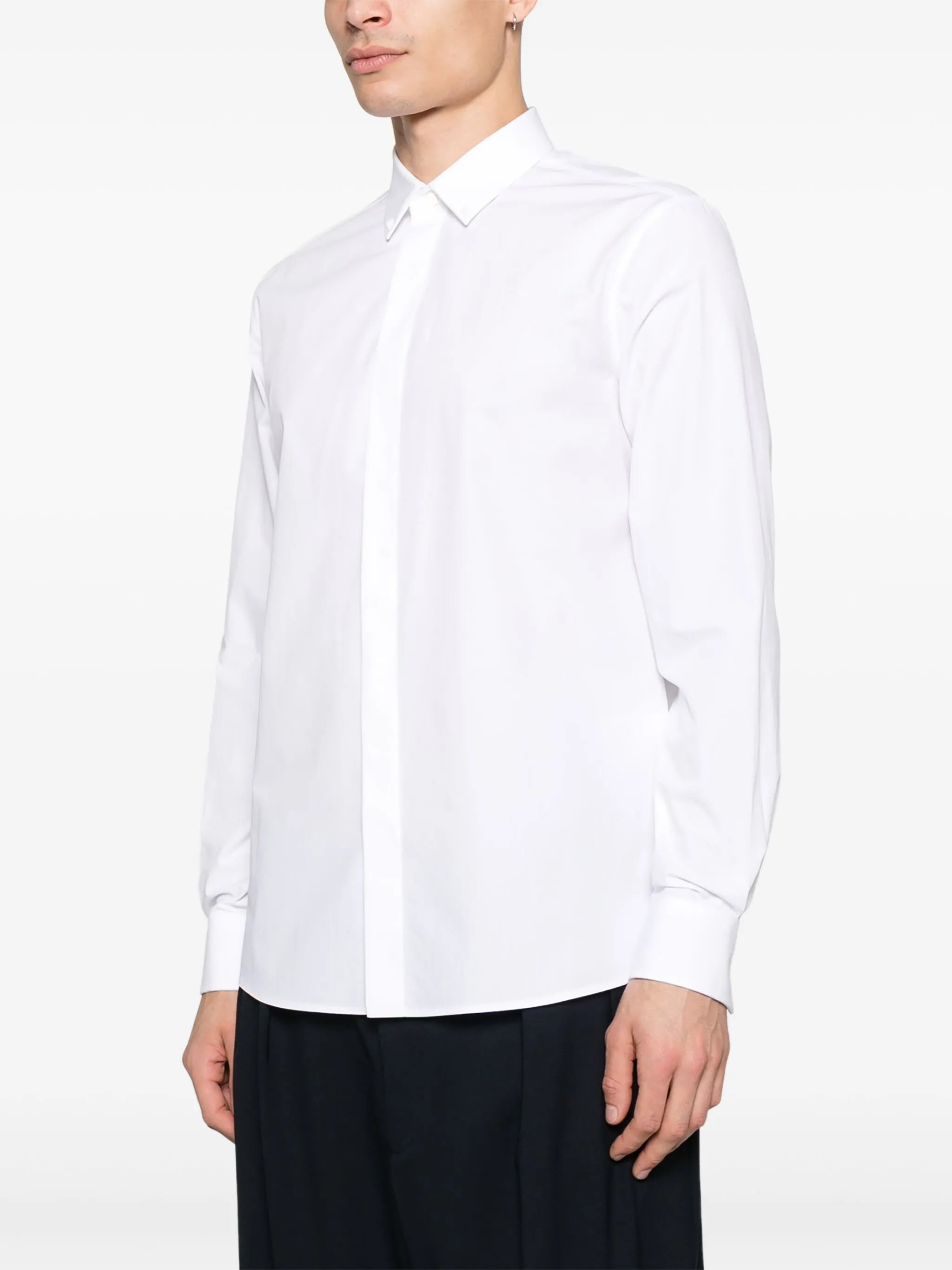 Rockstud Untitled cotton shirt