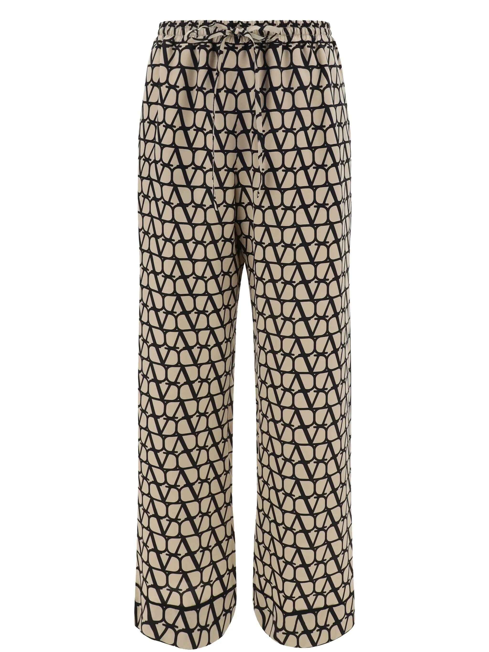 Toile Iconographe crepe-de-chine trousers