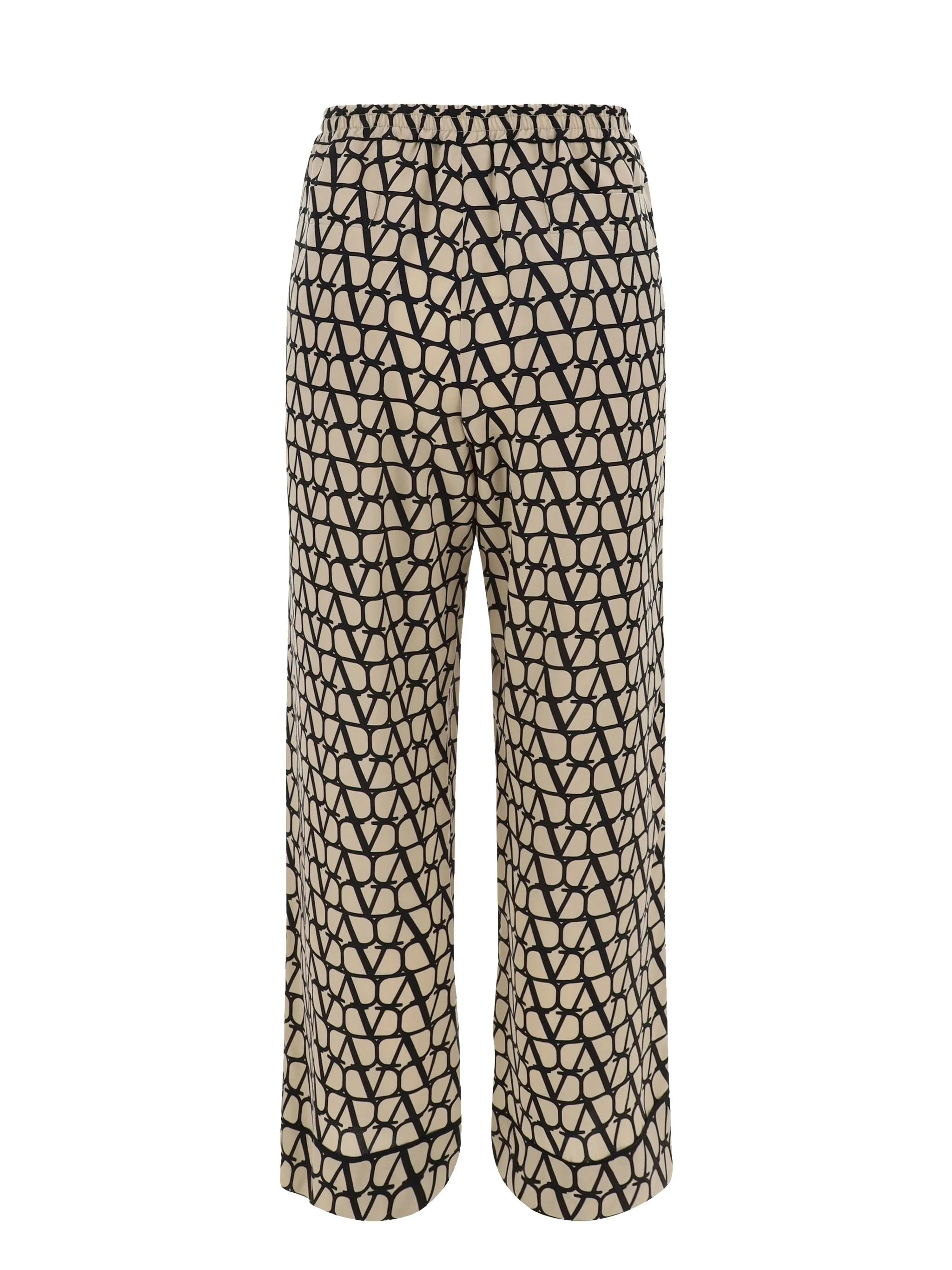 Toile Iconographe crepe-de-chine trousers