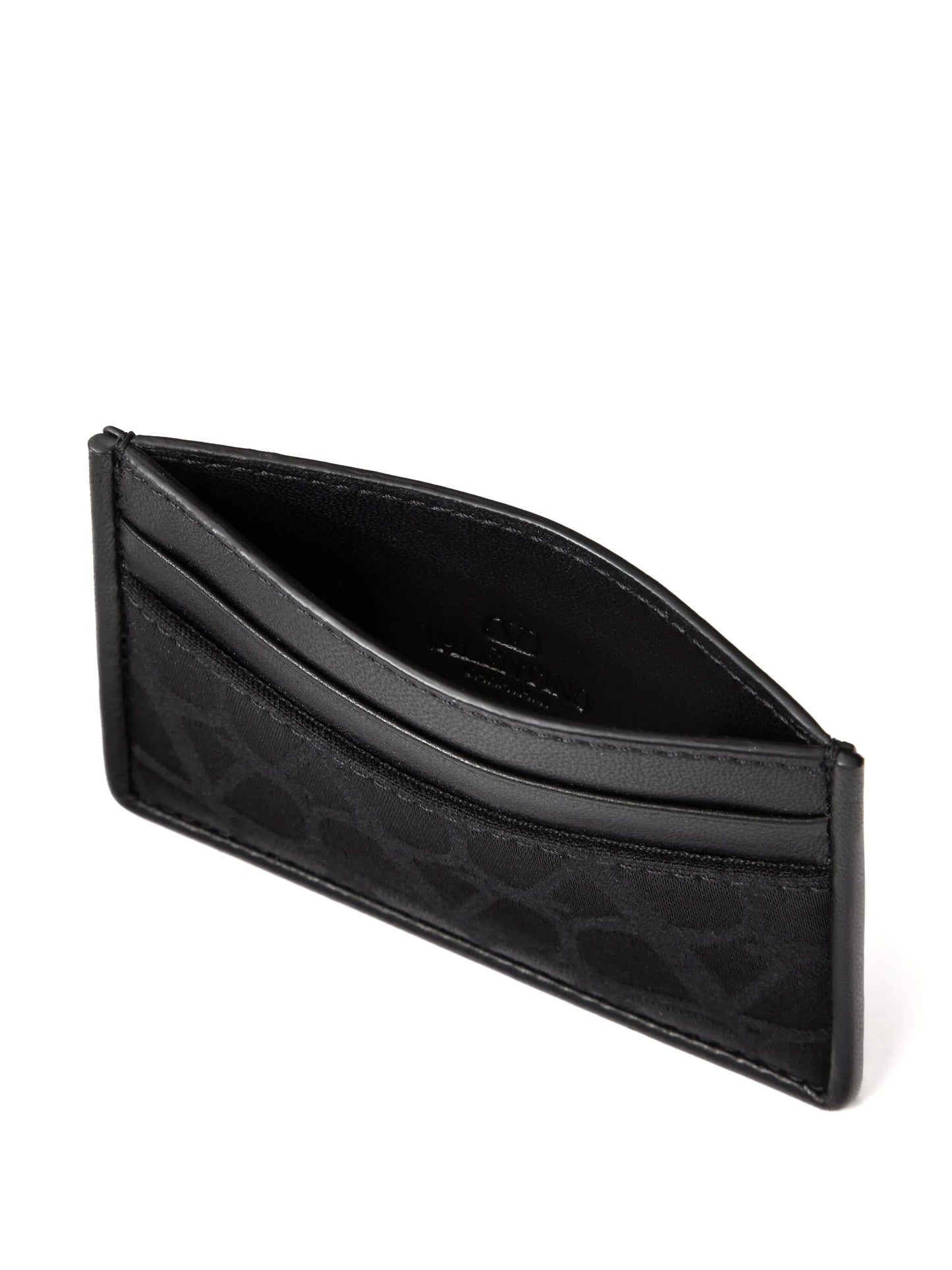 Toile Iconographe leather cardholder