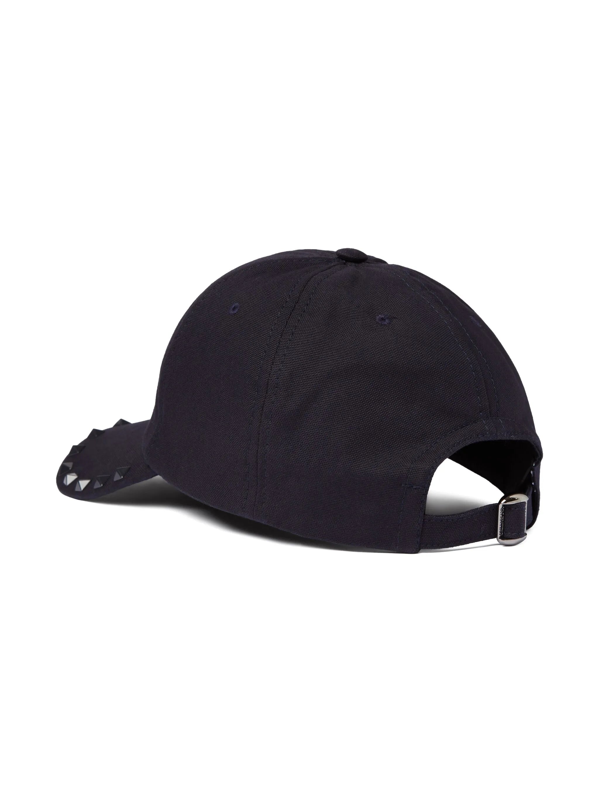 Rockstud cotton baseball cap