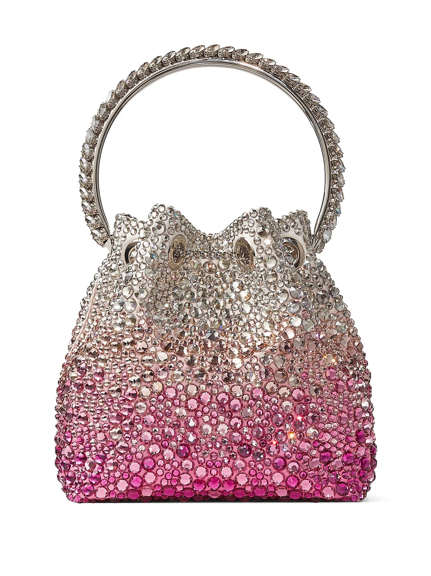 Bon Bon crystal-embellished bucket bag