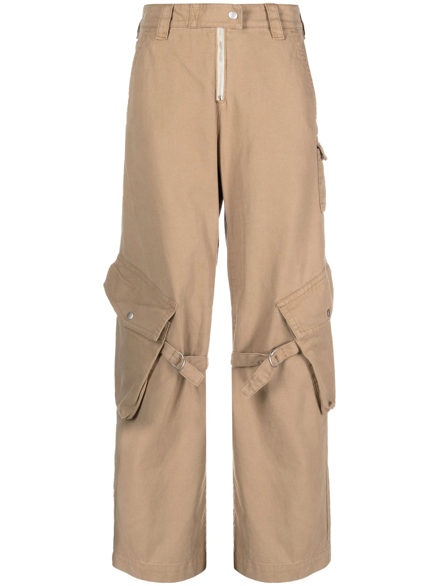 cotton cargo trousers