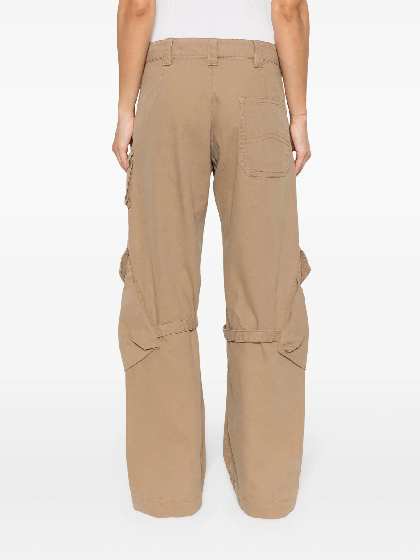cotton cargo trousers