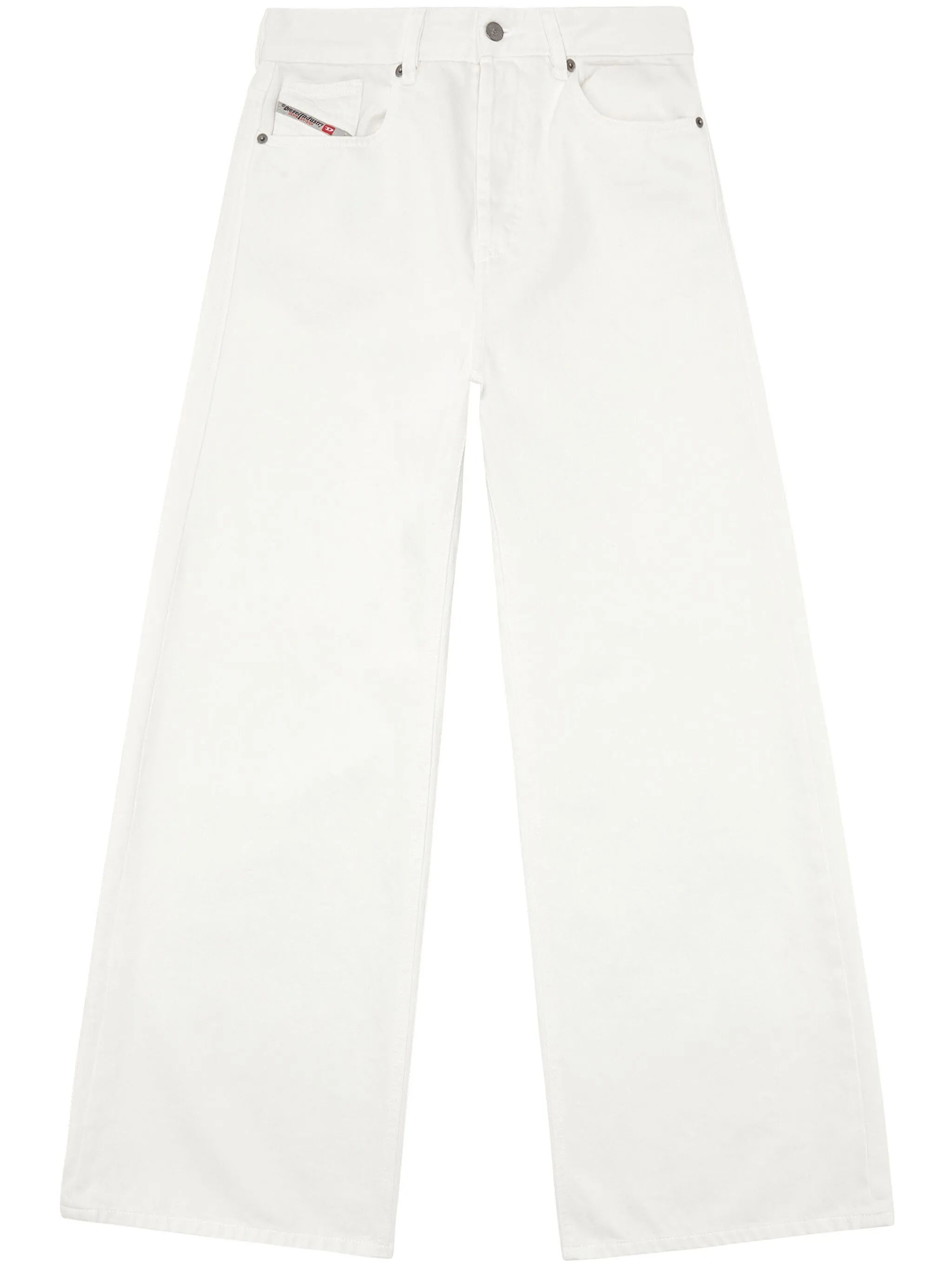 low-rise wide-leg jeans