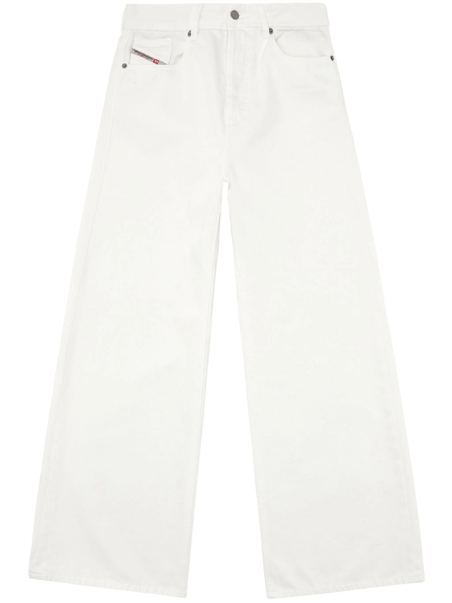 low-rise wide-leg jeans