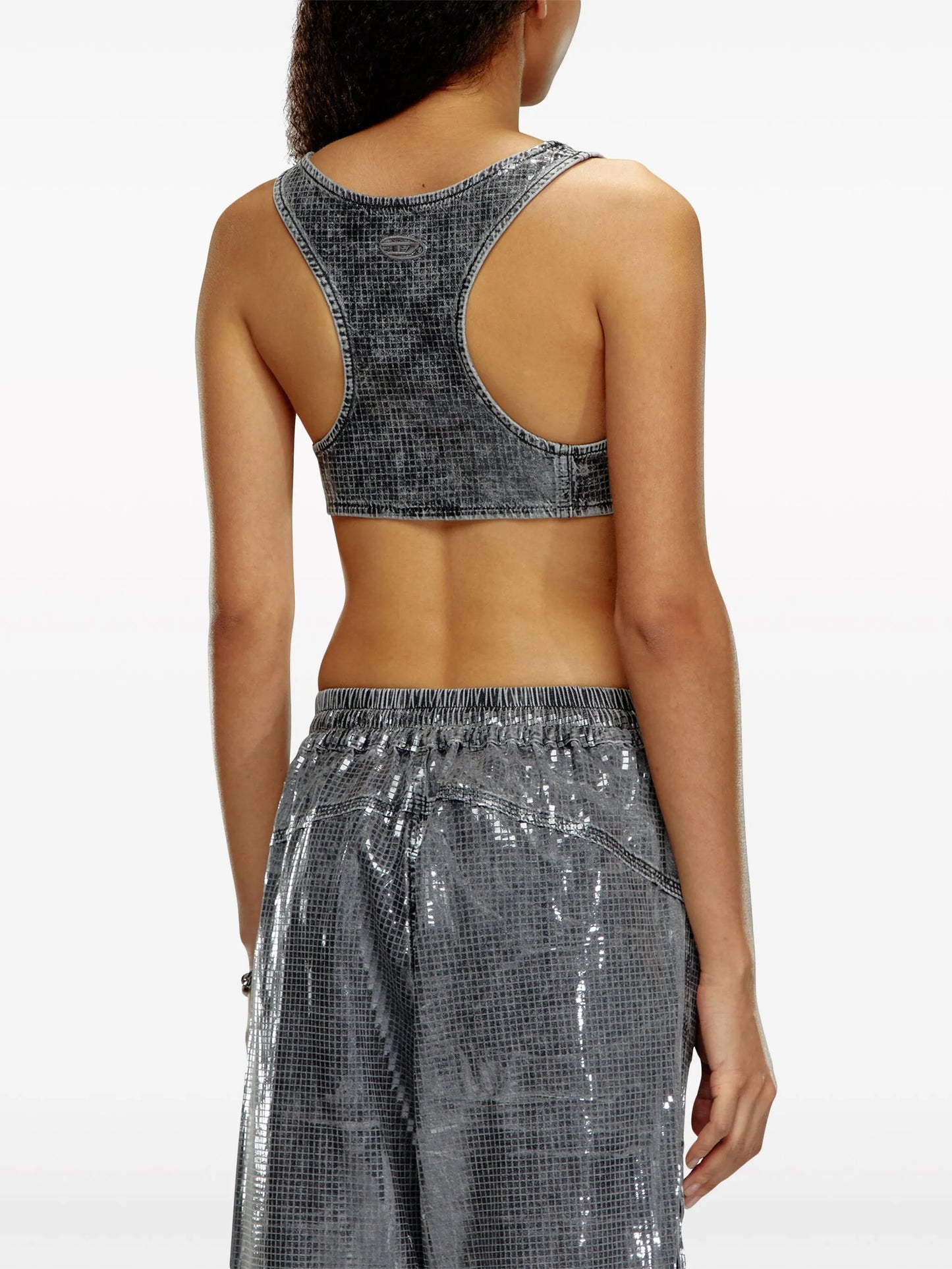 De-Toppy-S denim crop top