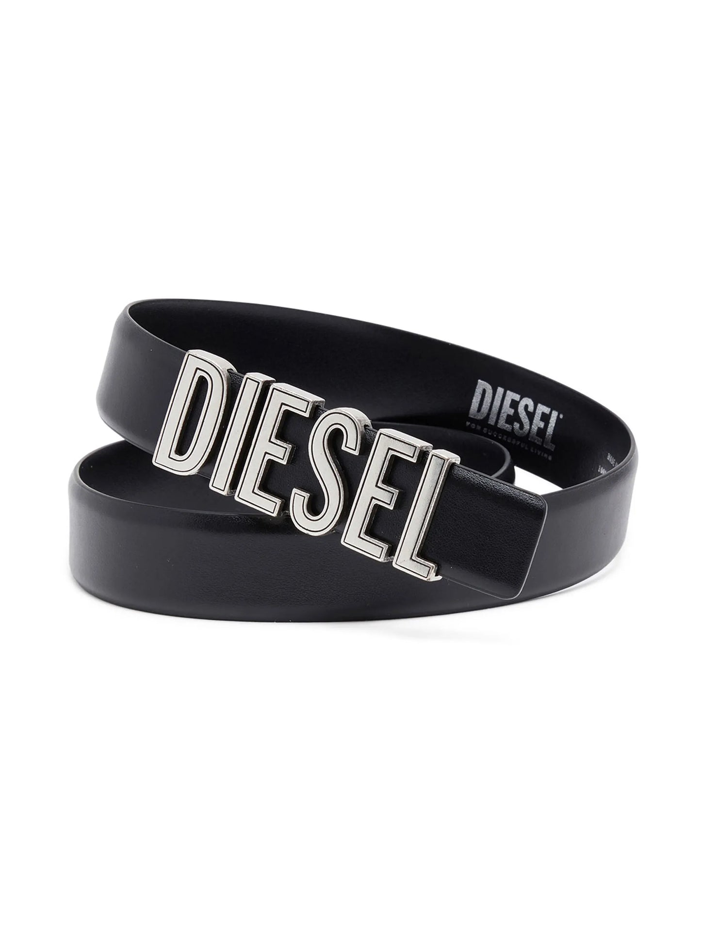 B-Diesel Rivets leather belt