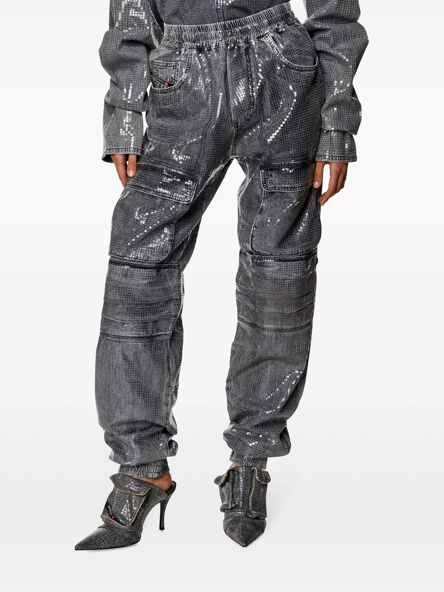D-Mirt 0PGAC straight-leg jeans