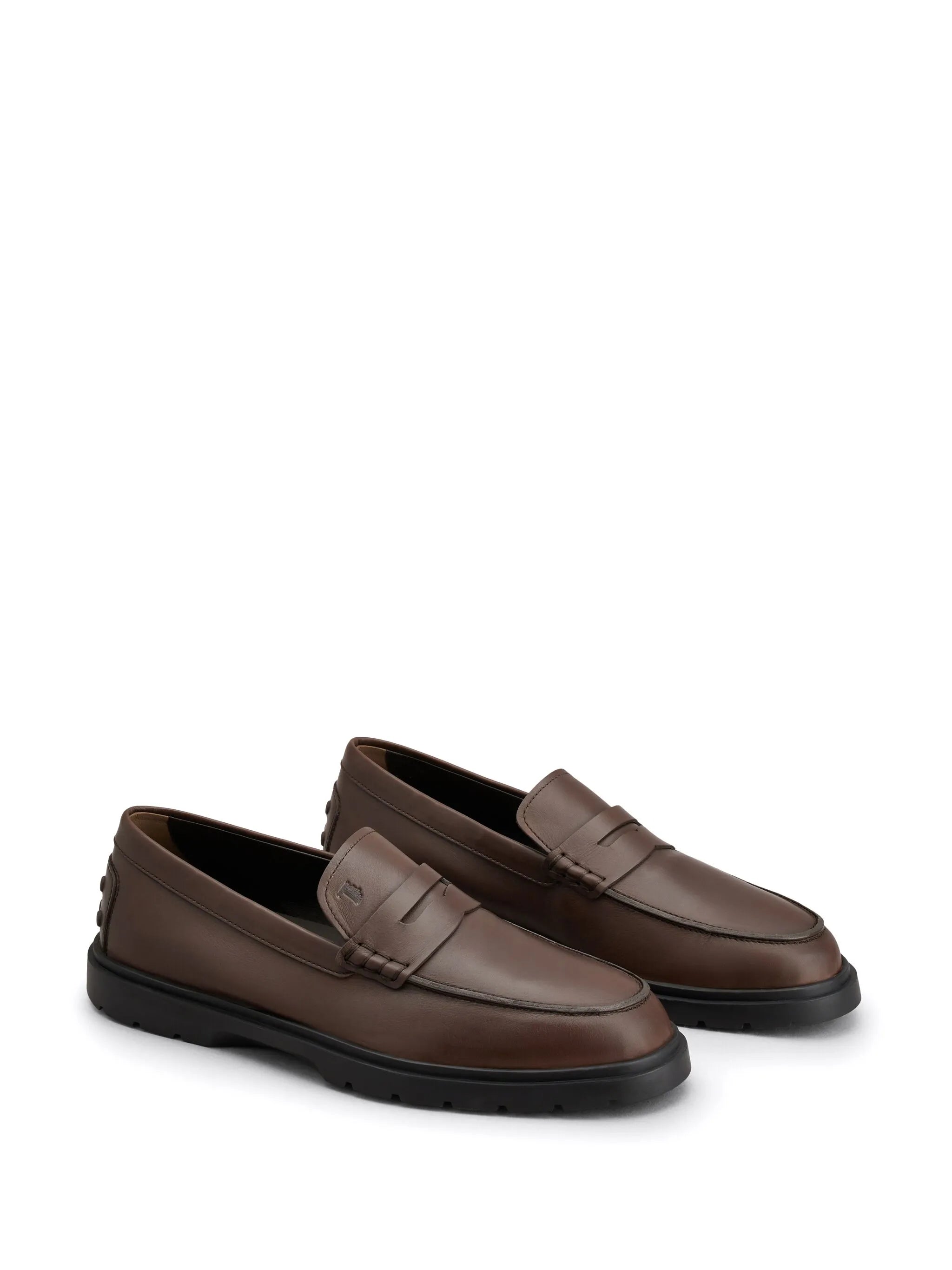 loafers in leather