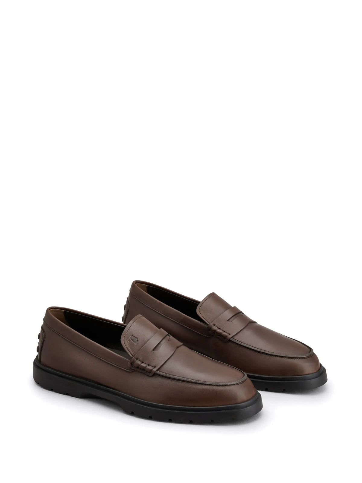 loafers in leather