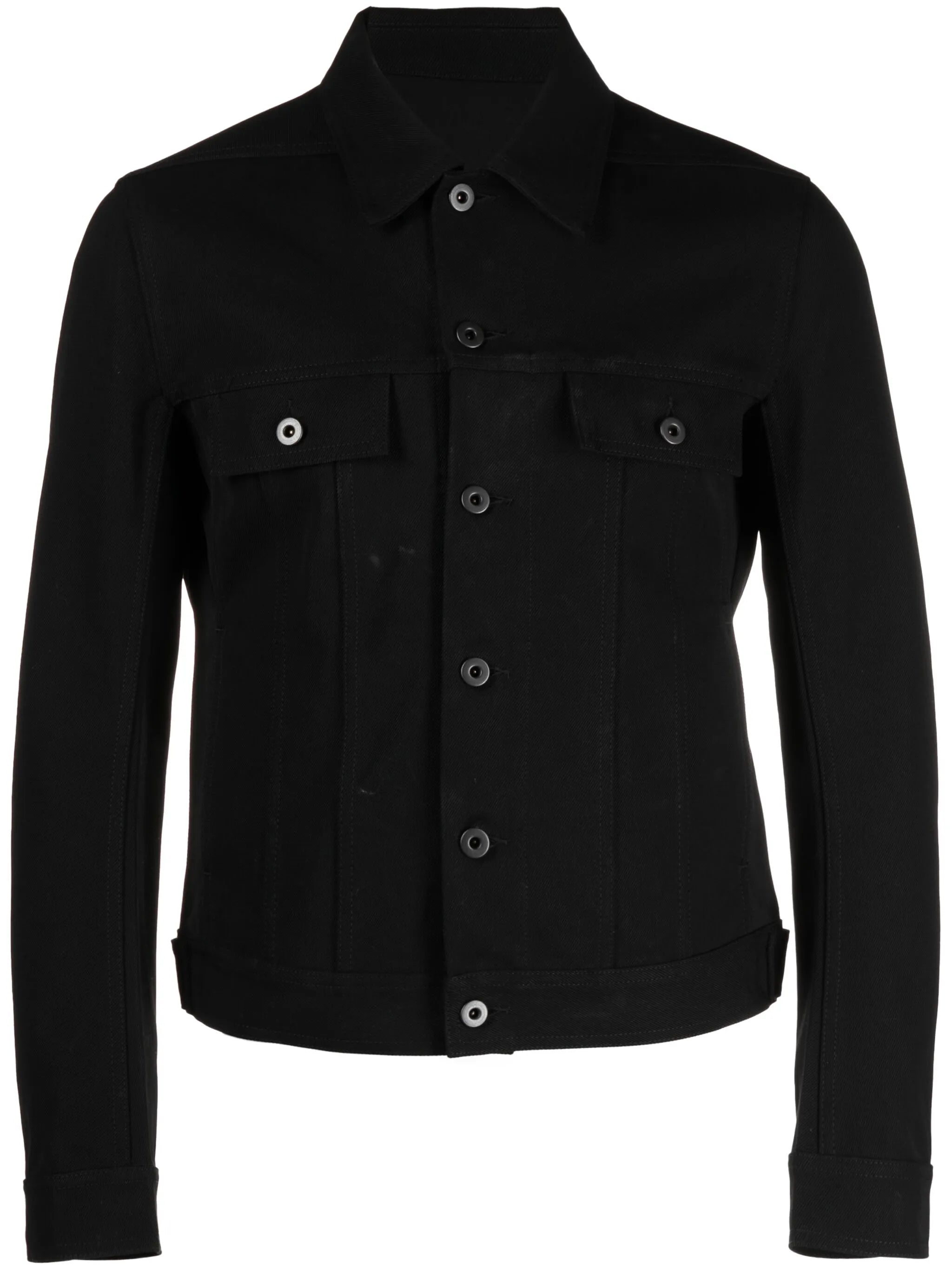 Trucker cotton shirt jacket