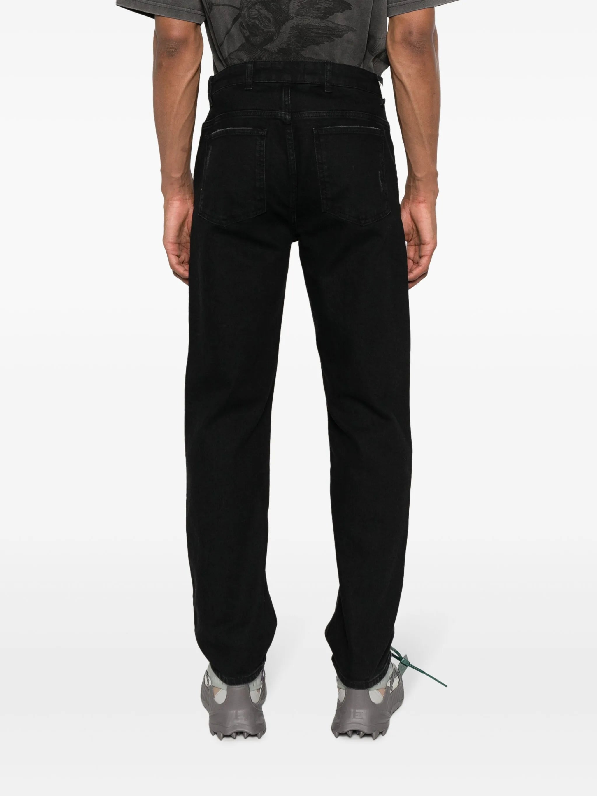 R2 straight-leg jeans