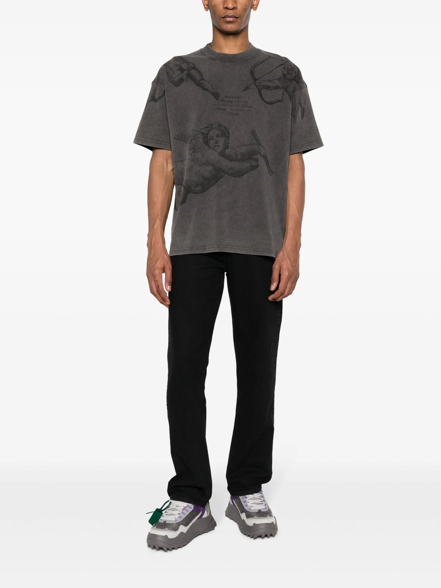R2 straight-leg jeans