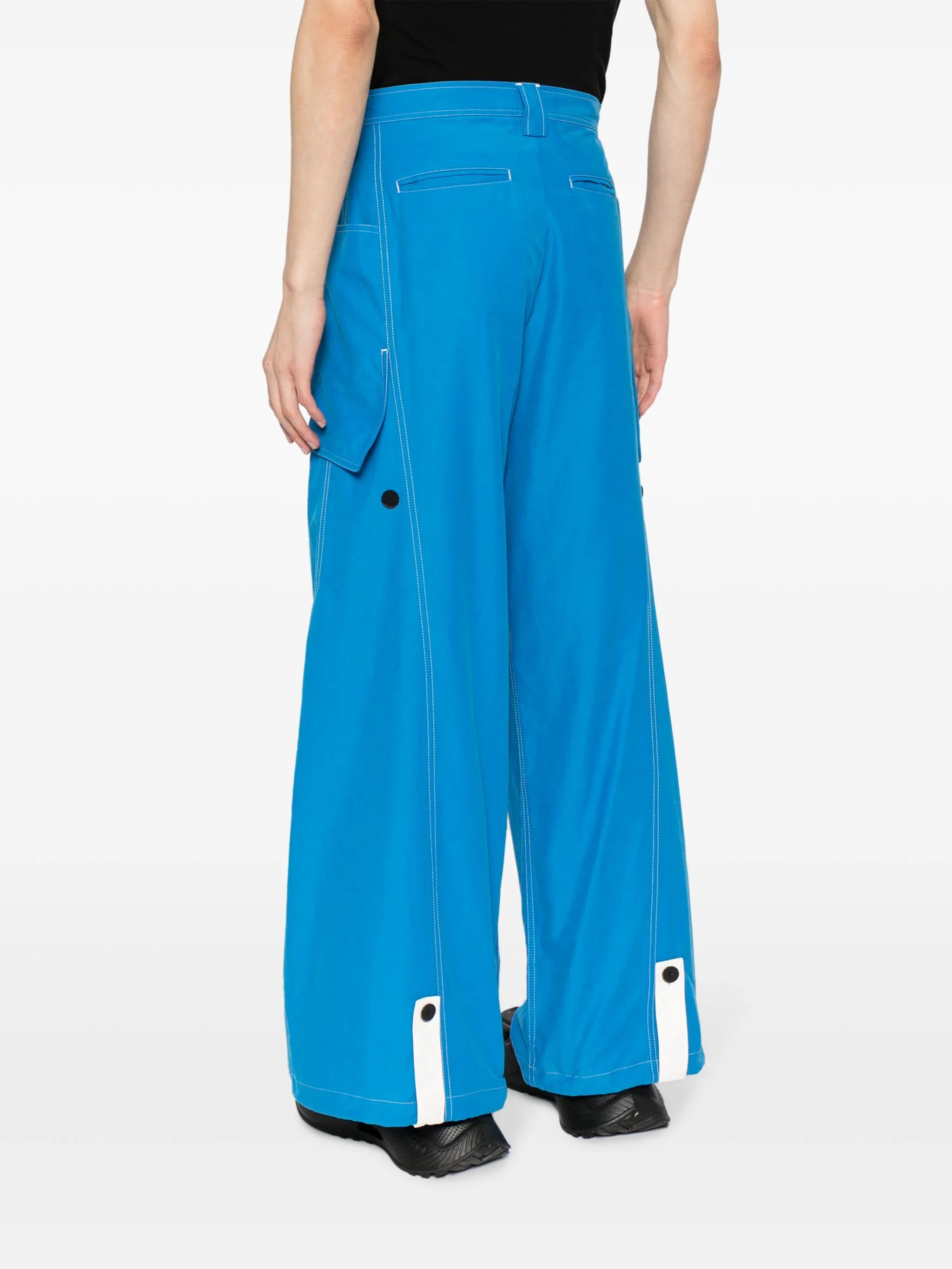 Meno wide-leg cargo trousers