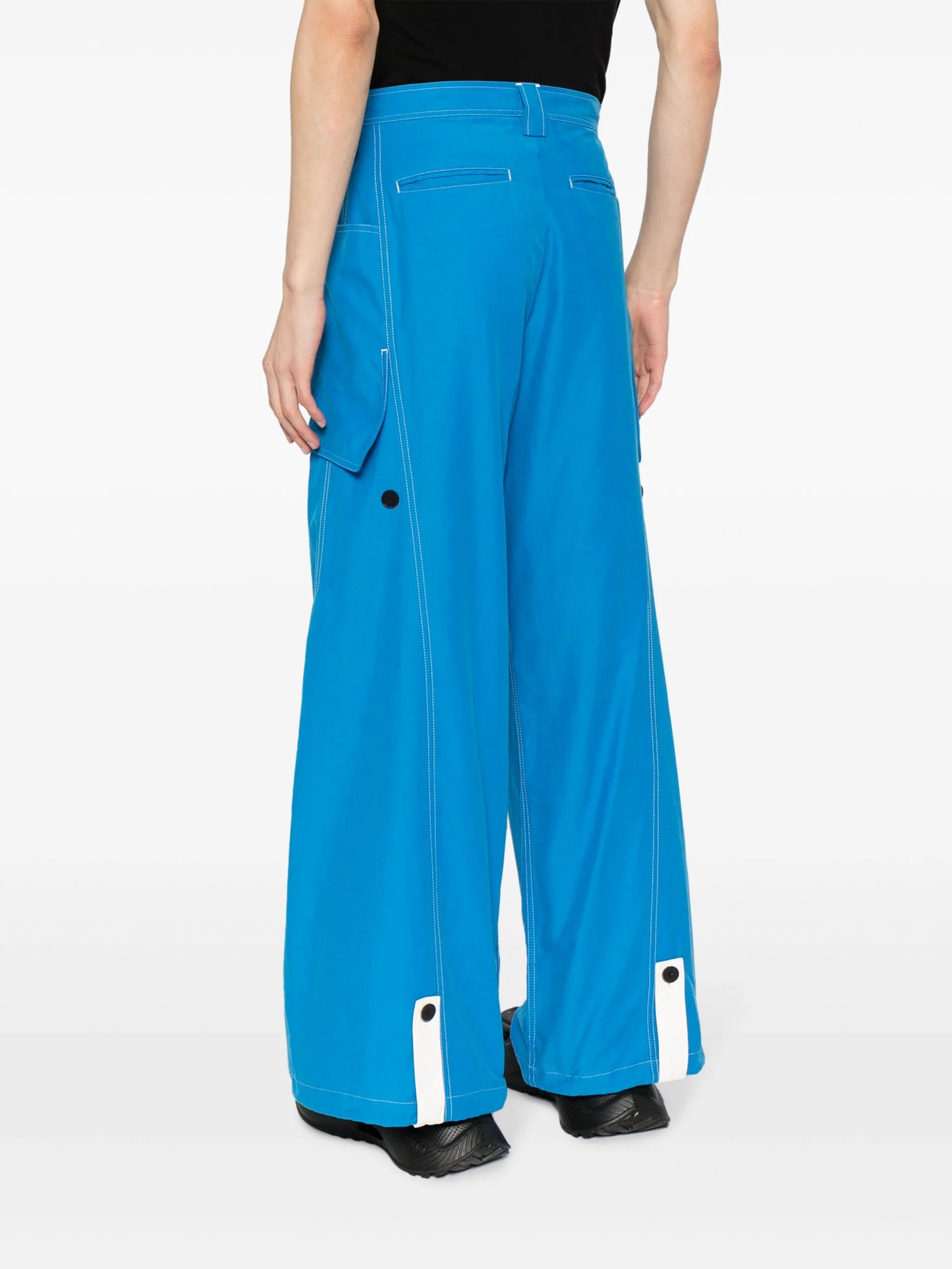 Meno wide-leg cargo trousers