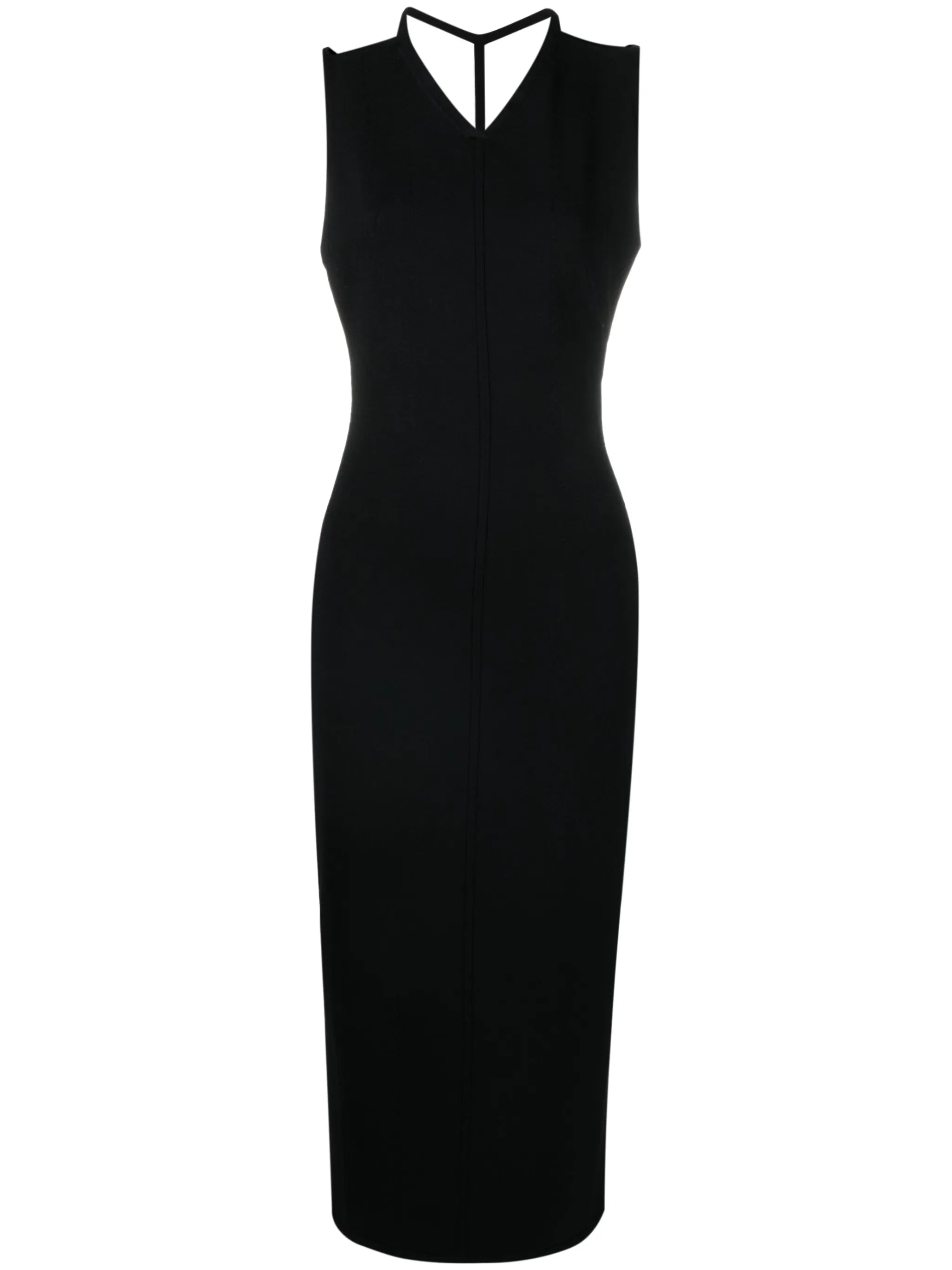 Terri V-neck maxi dress