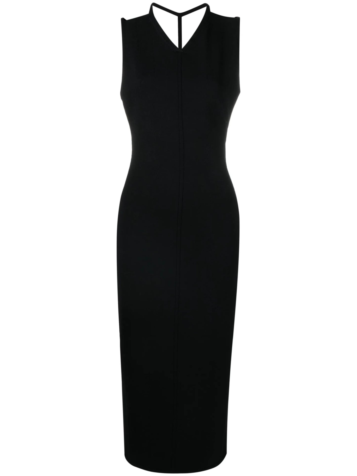 Terri V-neck maxi dress