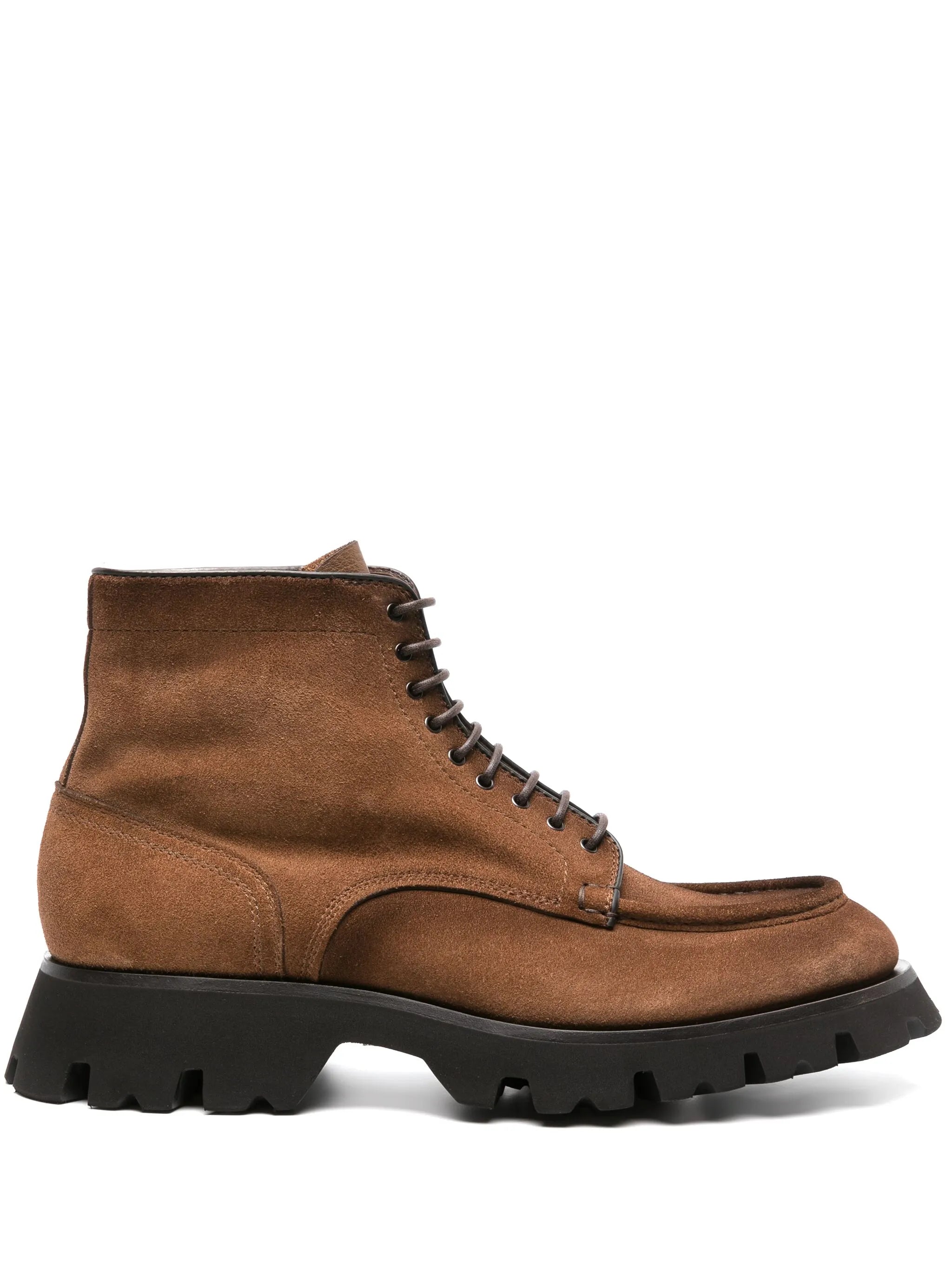 Alfie suede chunky-sole boots