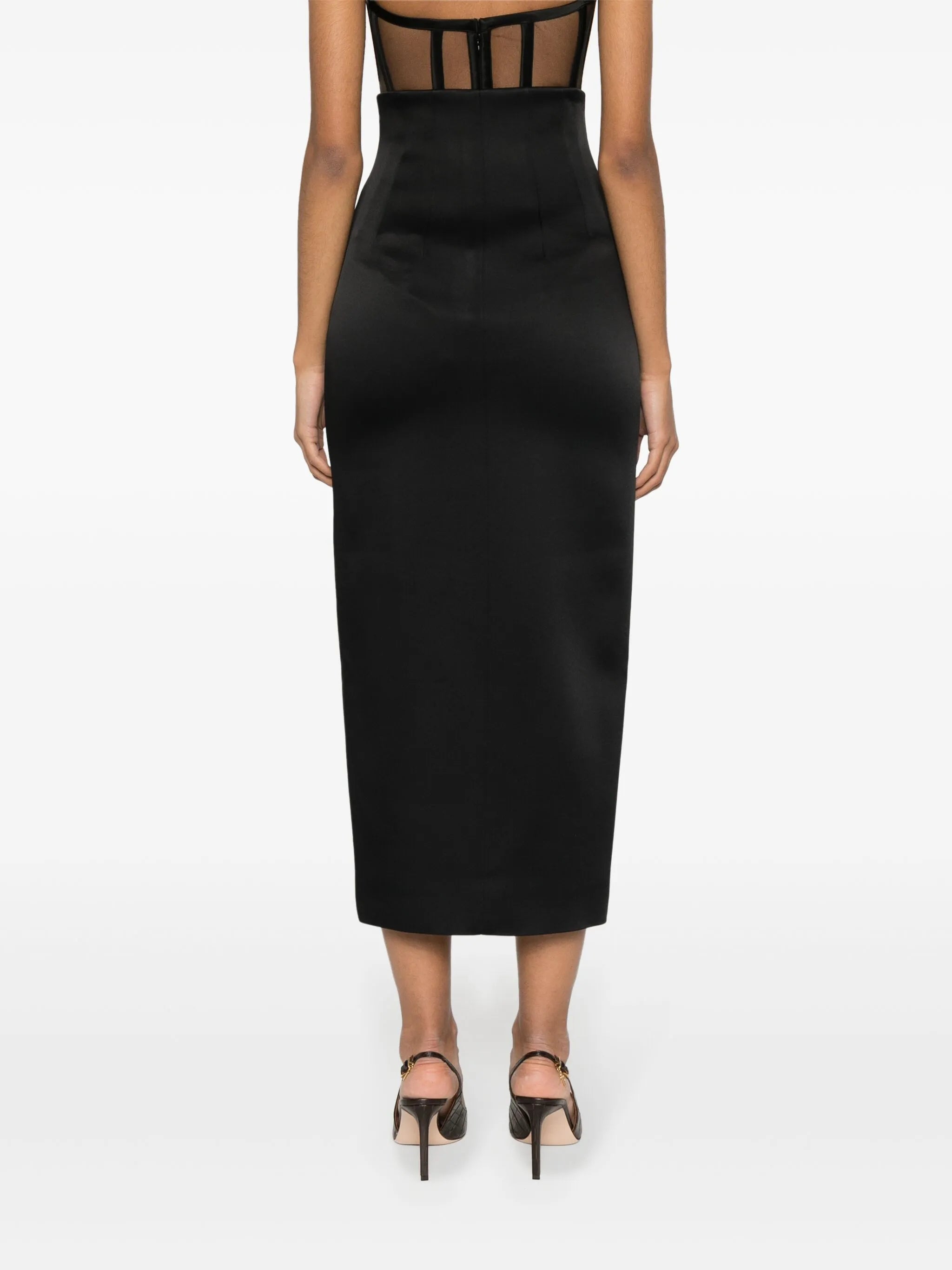 Ruddy zip-up pencil skirt