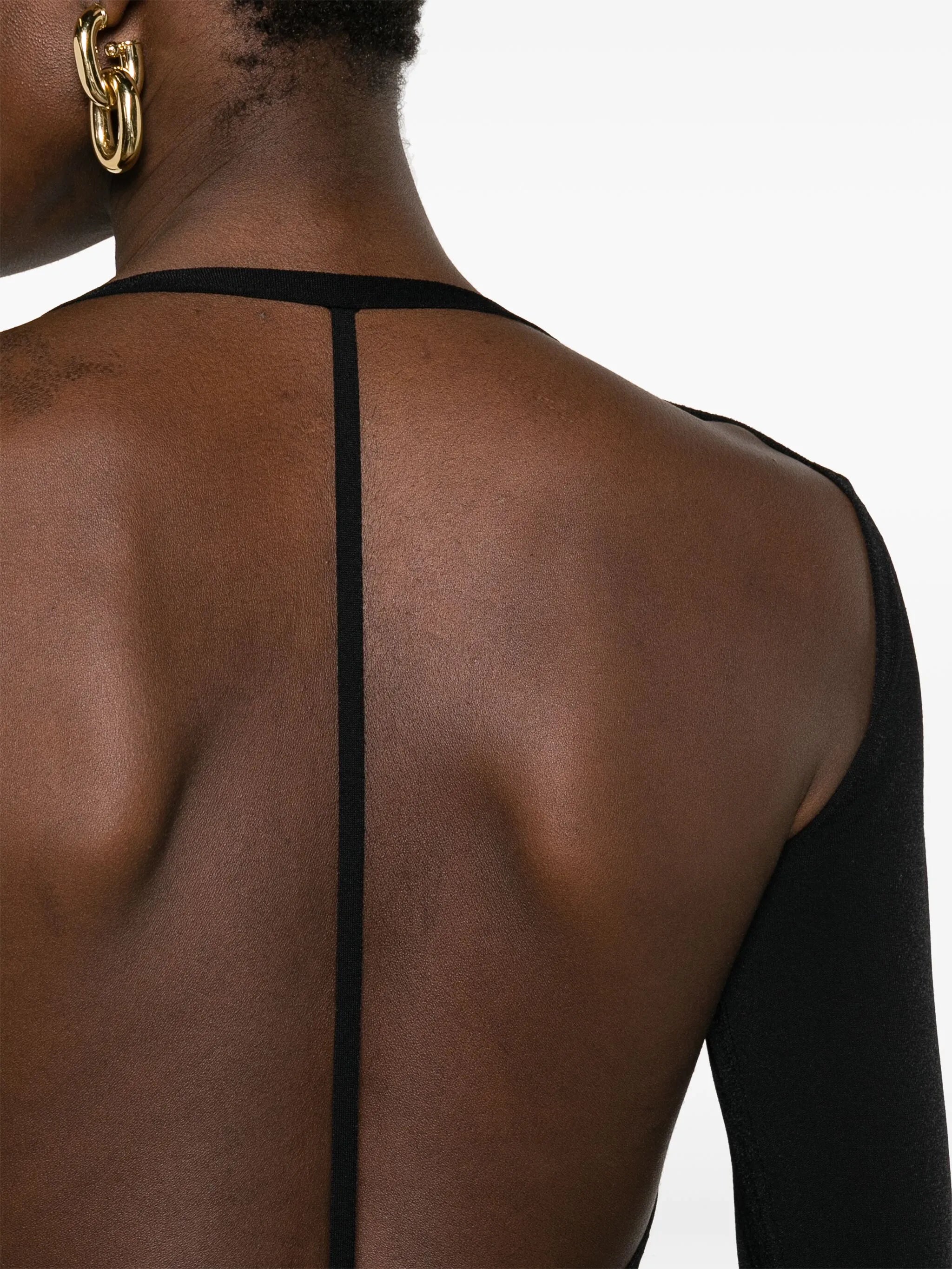 The Iskra open-back top