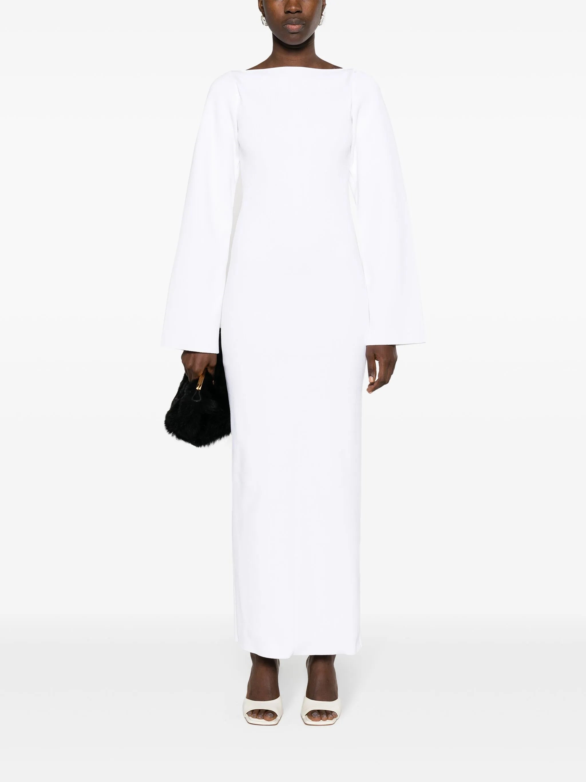 Alta ribbed midi dress