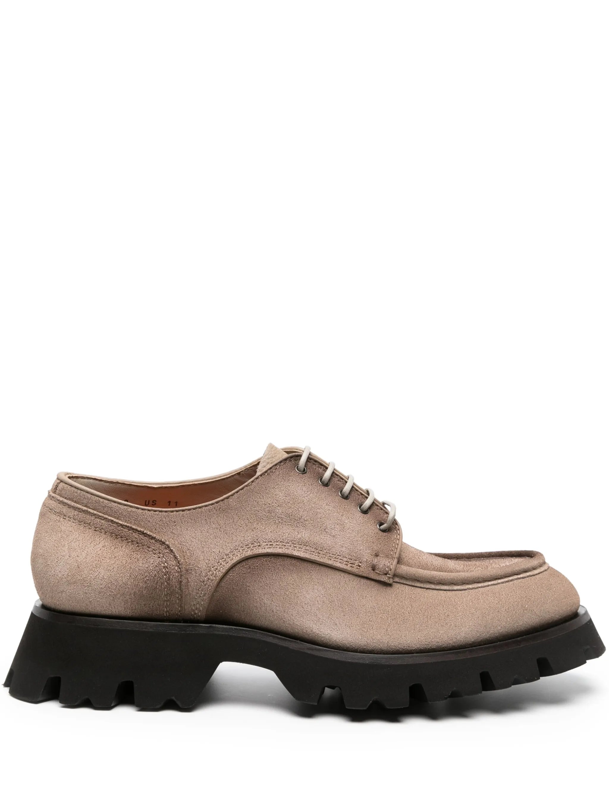 suede Derby shoes