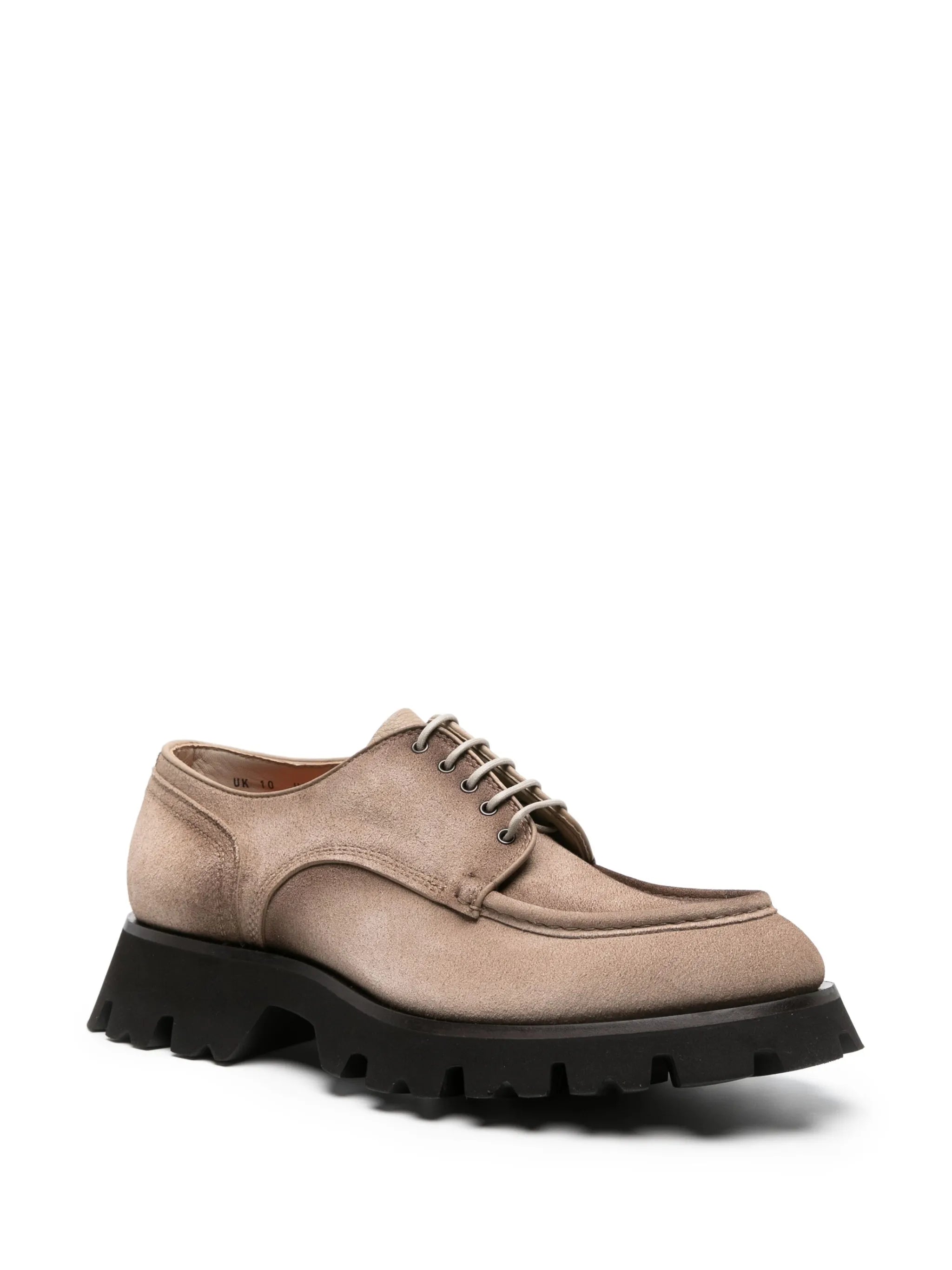suede Derby shoes