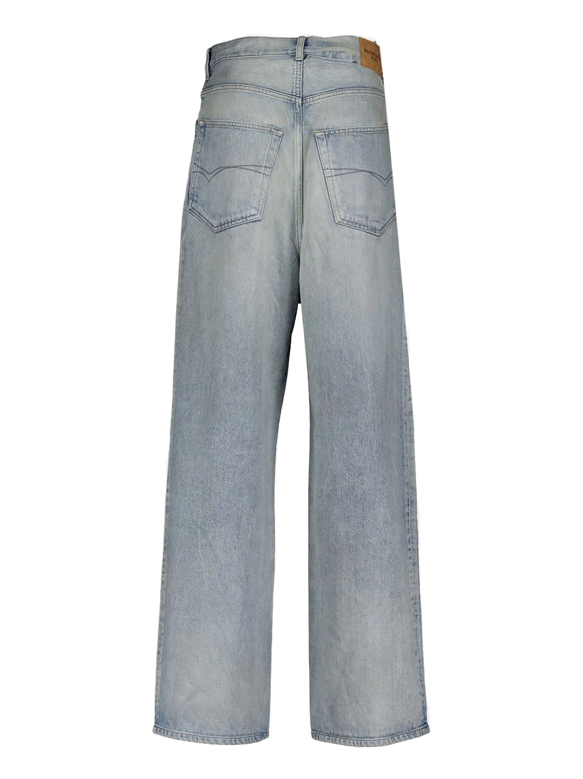 wide-leg jeans