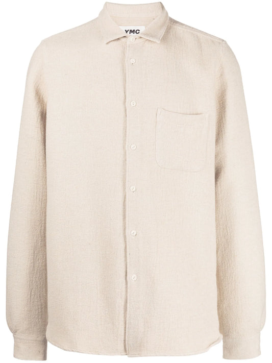 Curtis textured-finish shirt