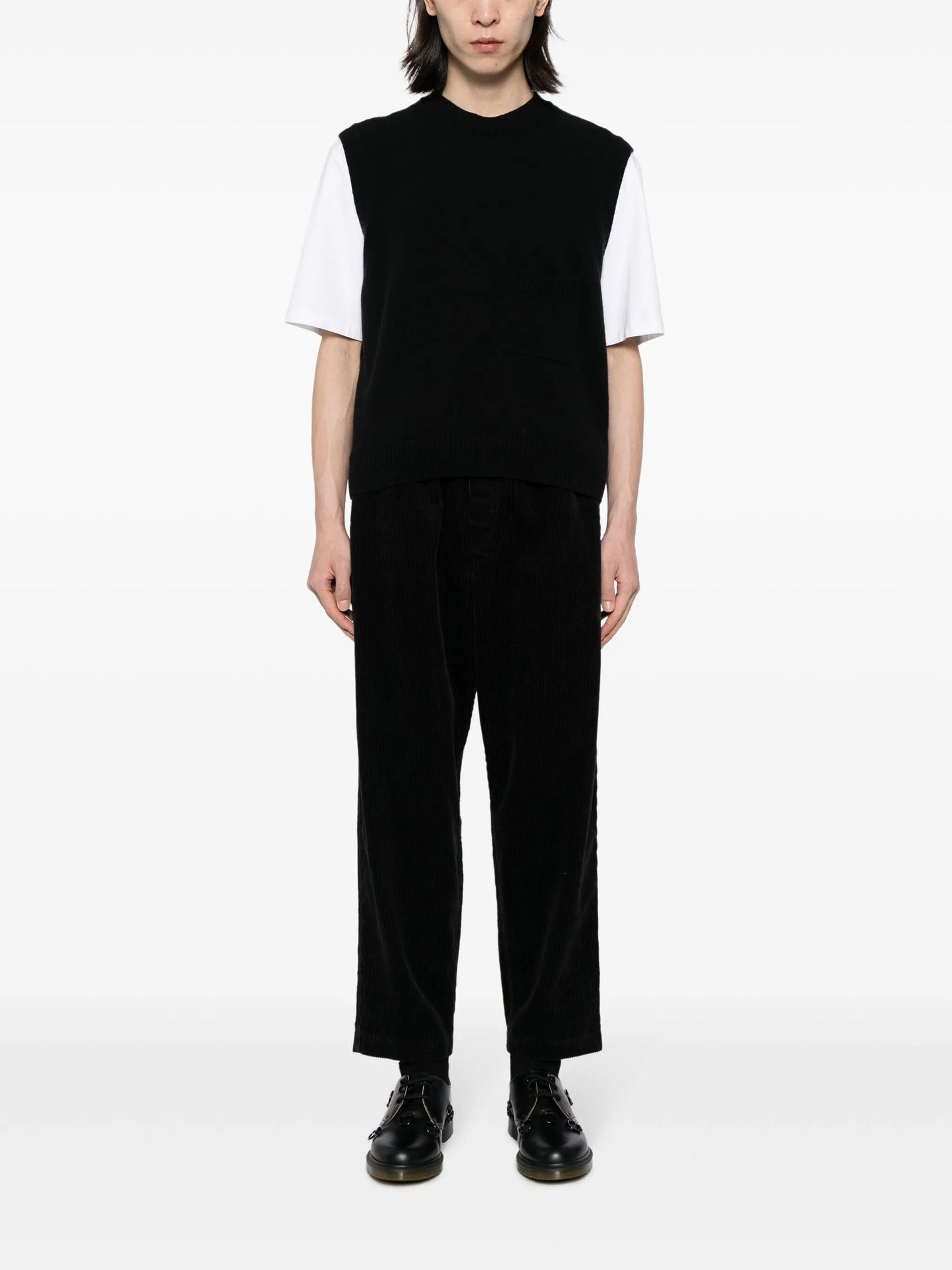Alva corduroy tapered trousers