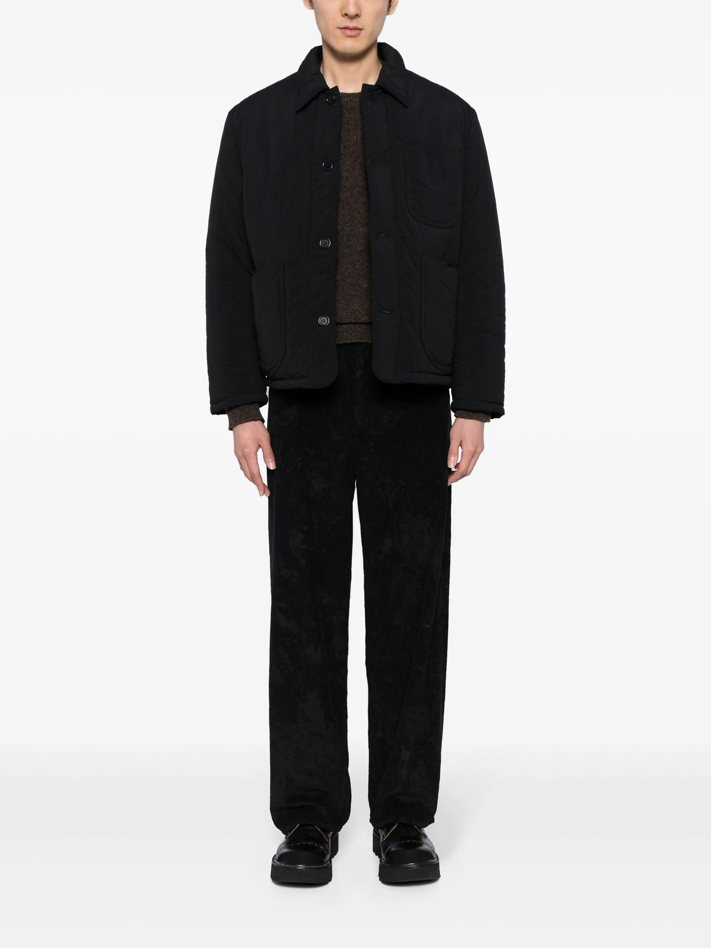 Labour button-up jacket