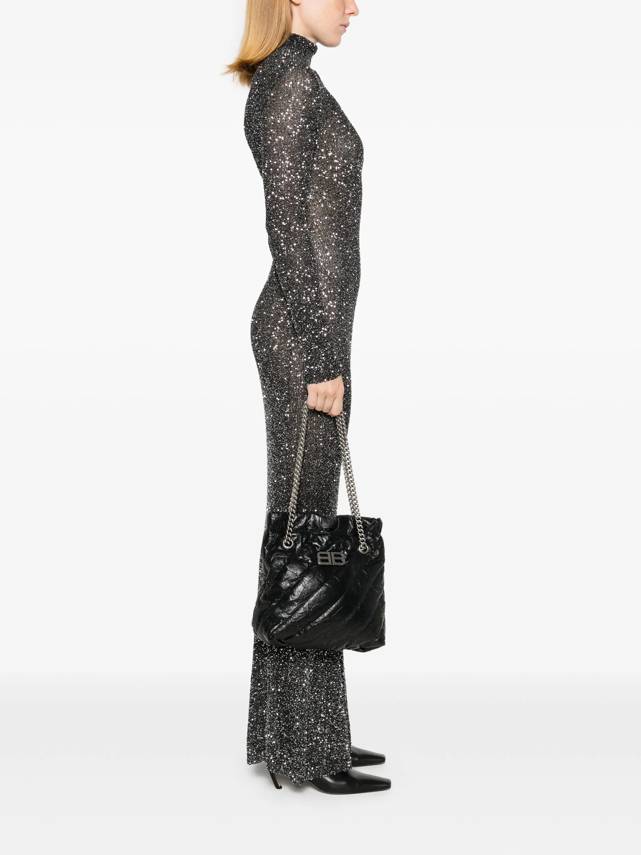 Crush shoulder bag