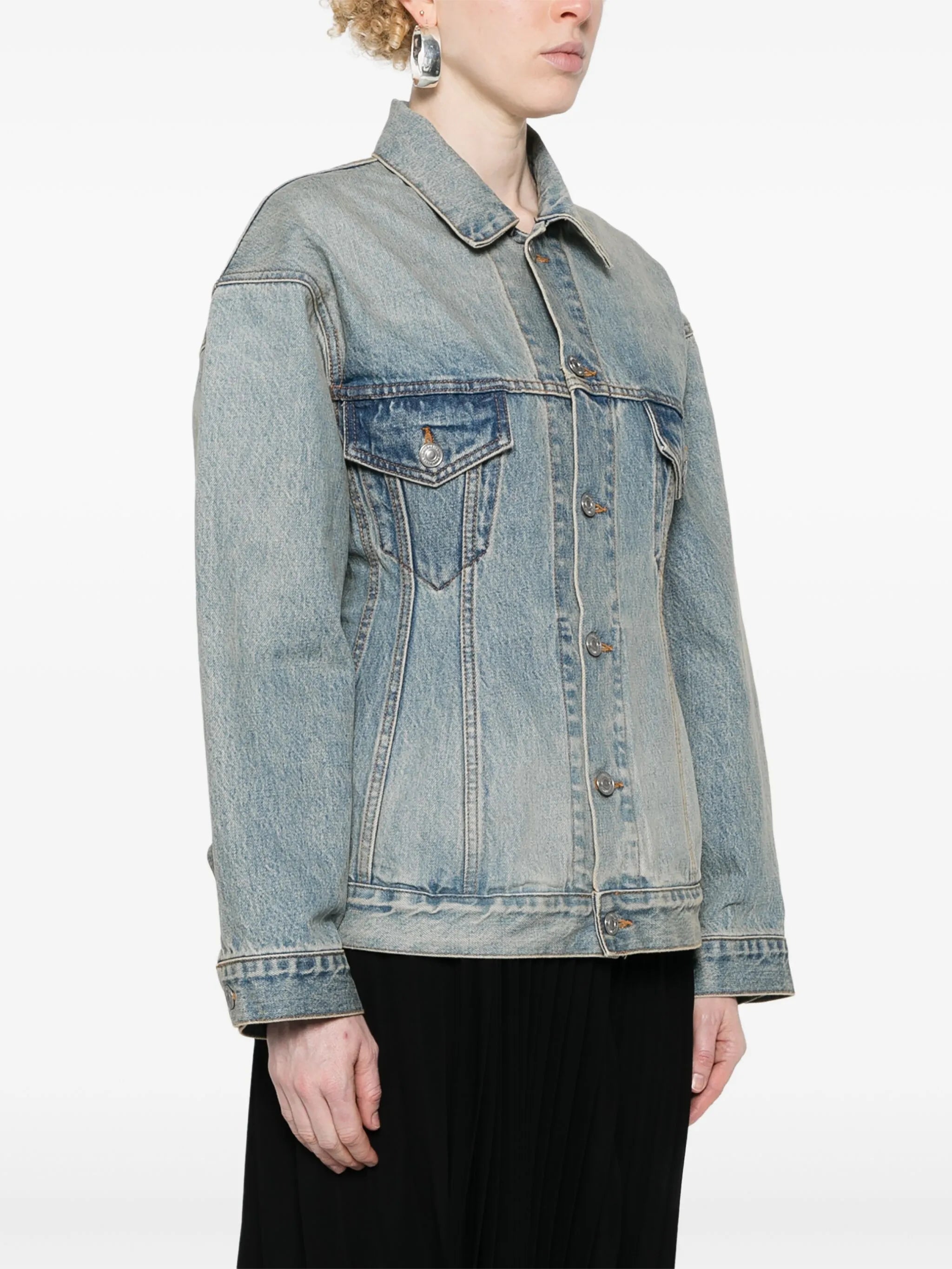 Hourglass denim jacket