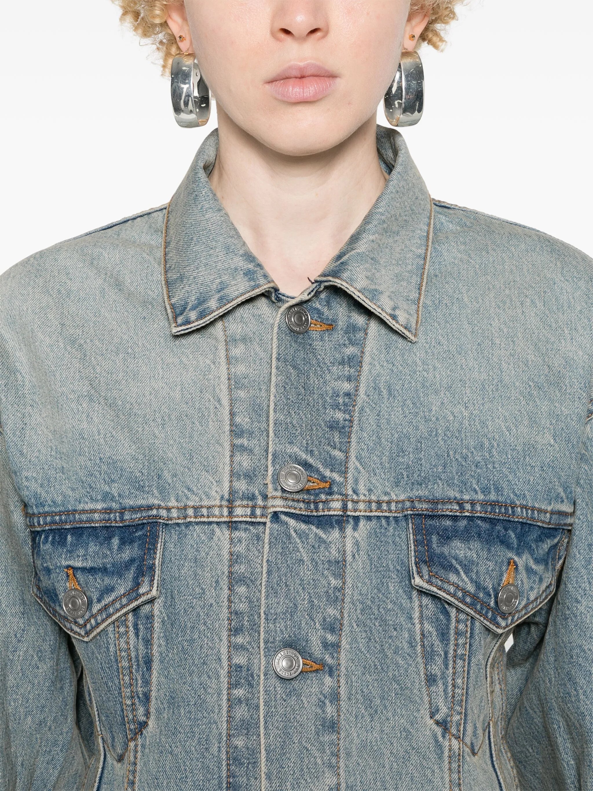 Hourglass denim jacket