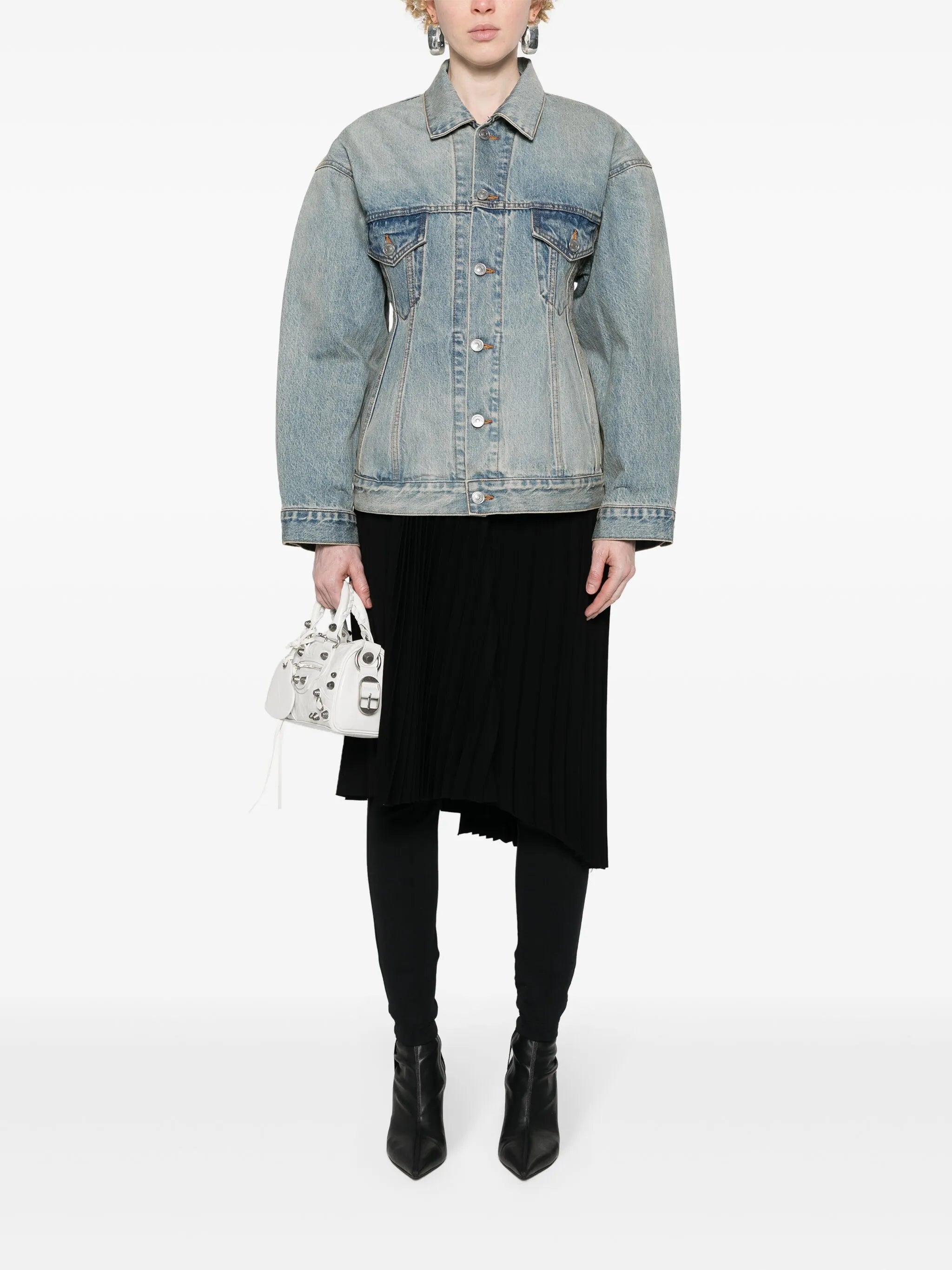 Hourglass denim jacket