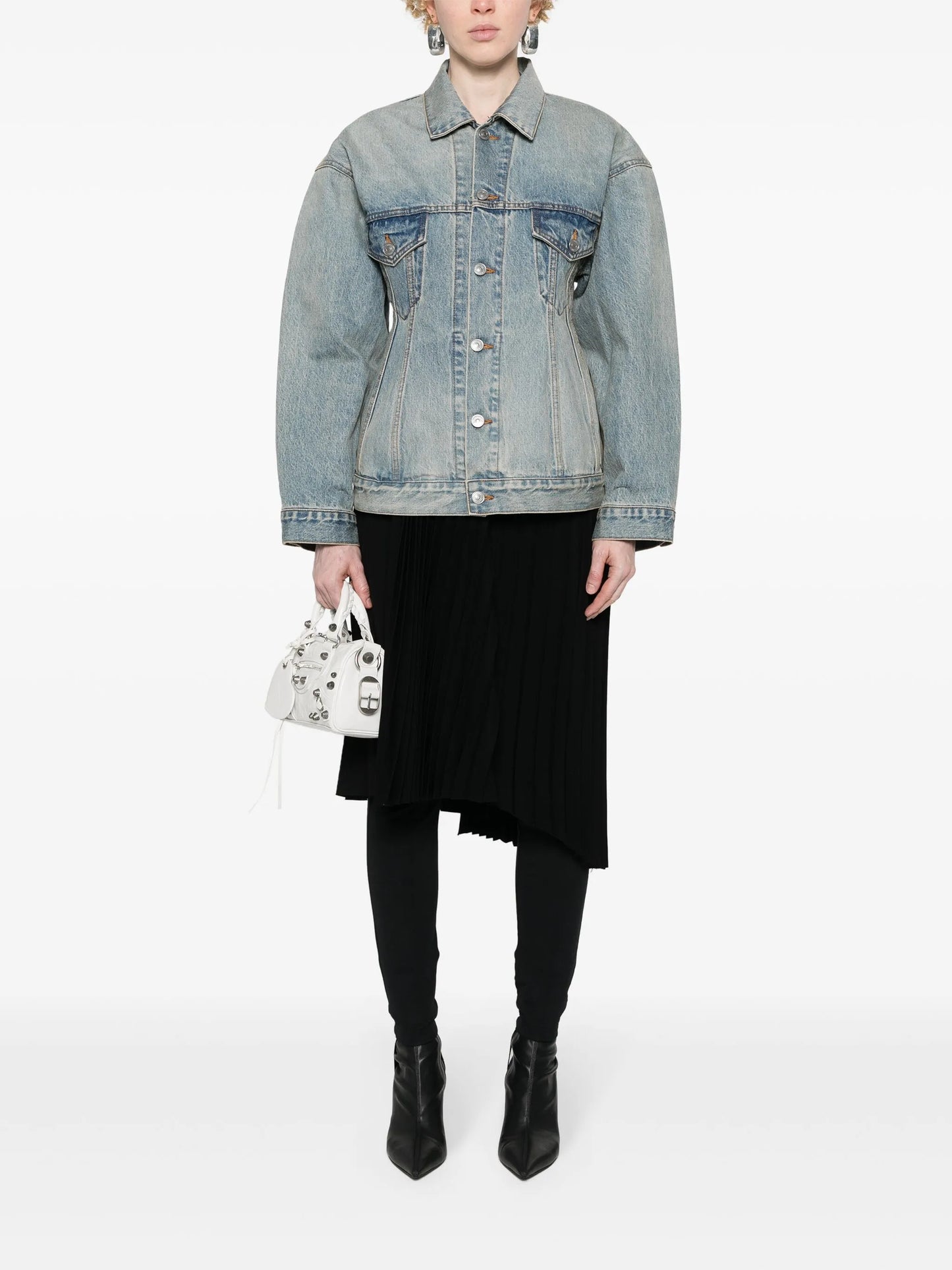 Hourglass denim jacket