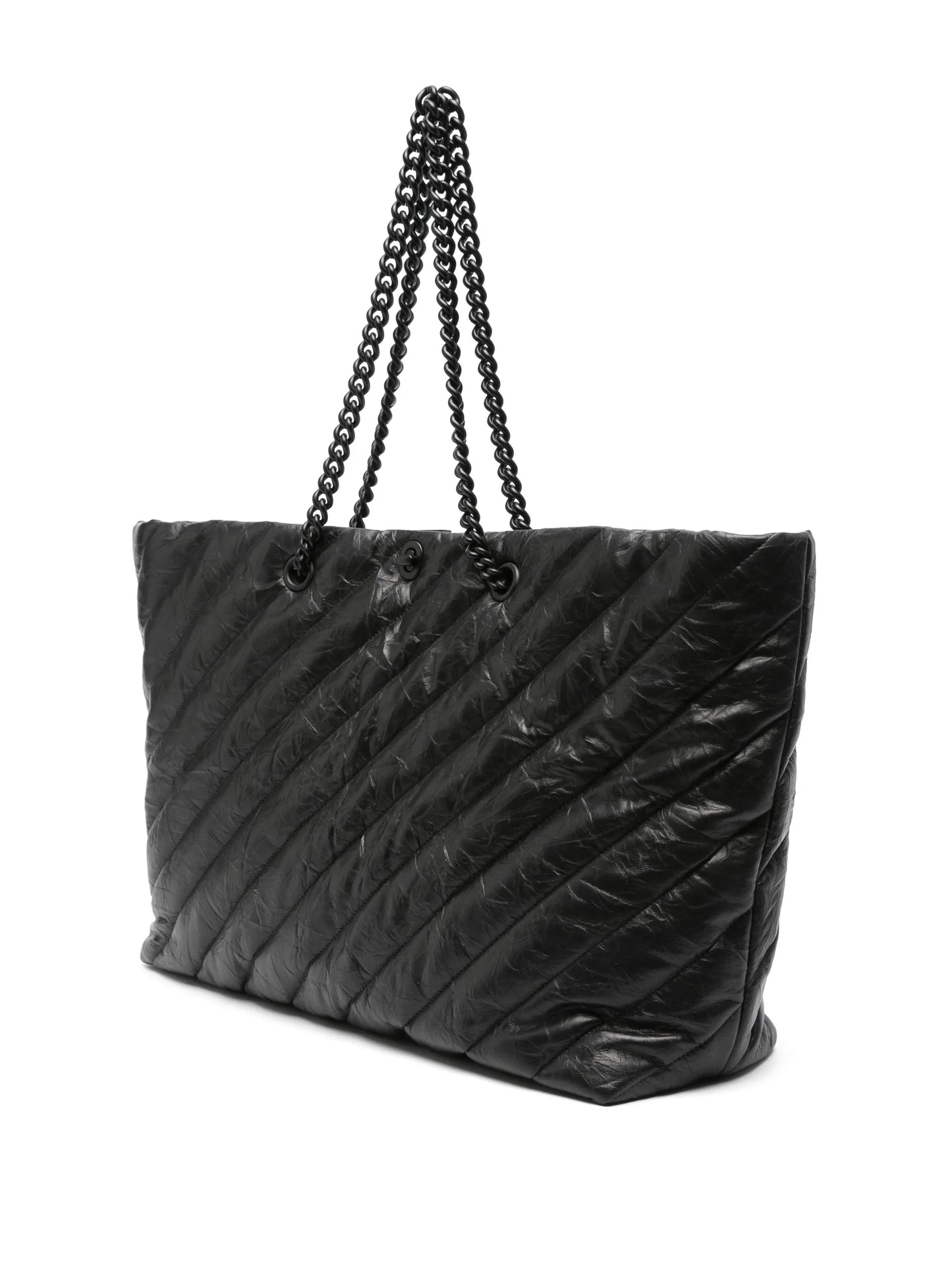 large Crush quilted tote bag