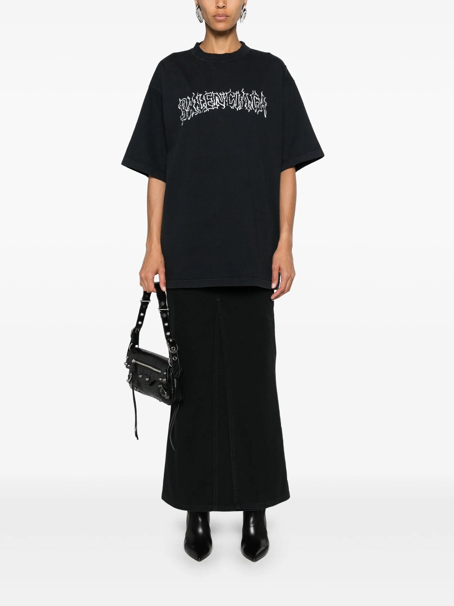 logo-print cotton T-shirt