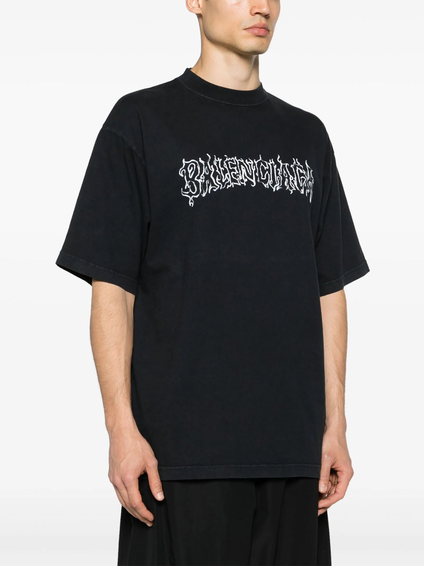 logo-print cotton T-shirt