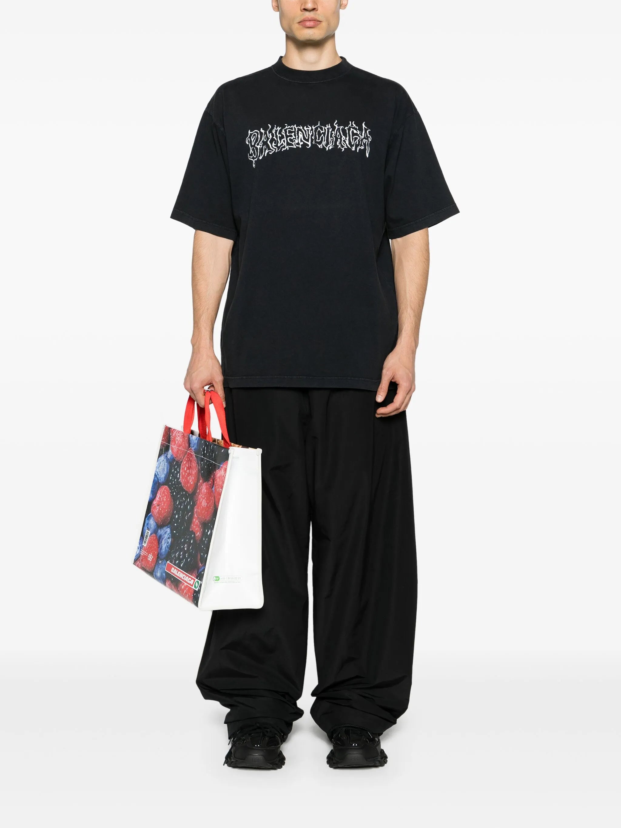 logo-print cotton T-shirt