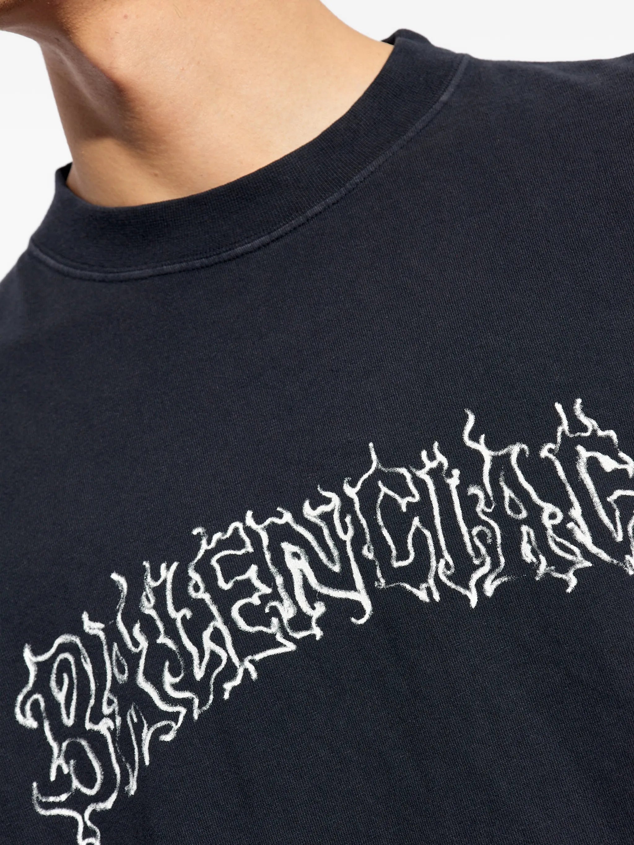 logo-print cotton T-shirt