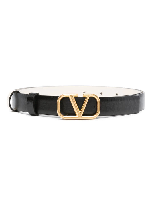 VLogo Signature leather belt