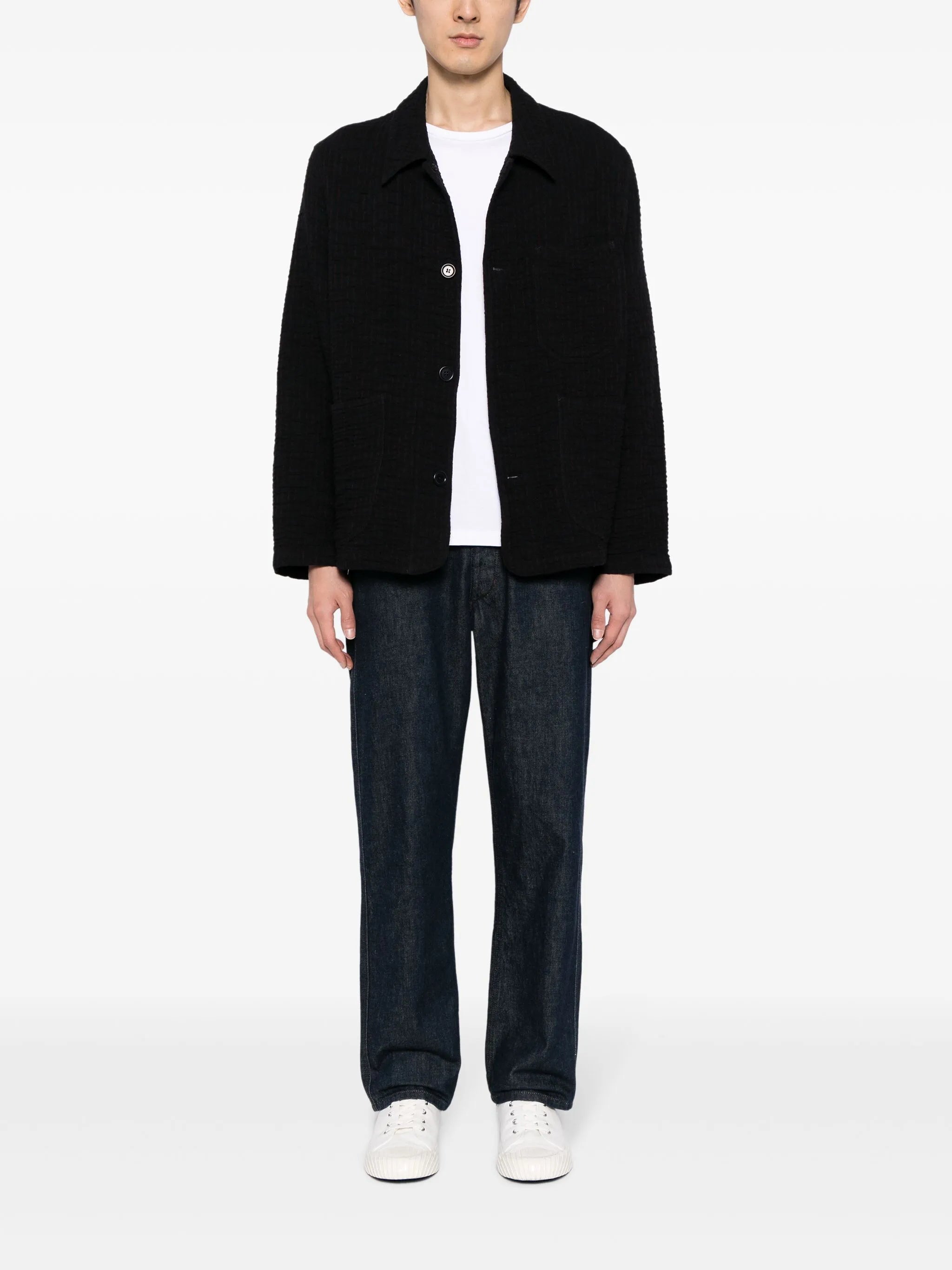 Labour textured jacket