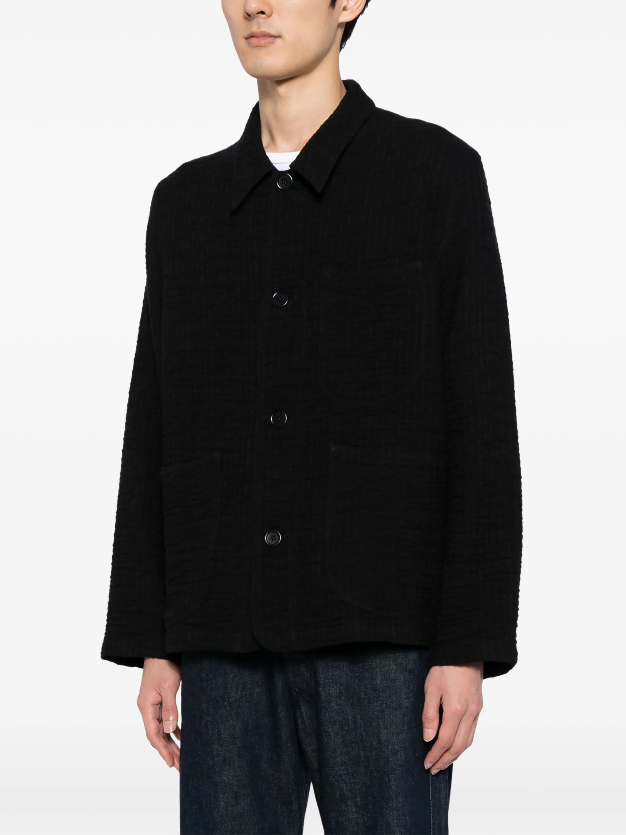 Labour textured jacket