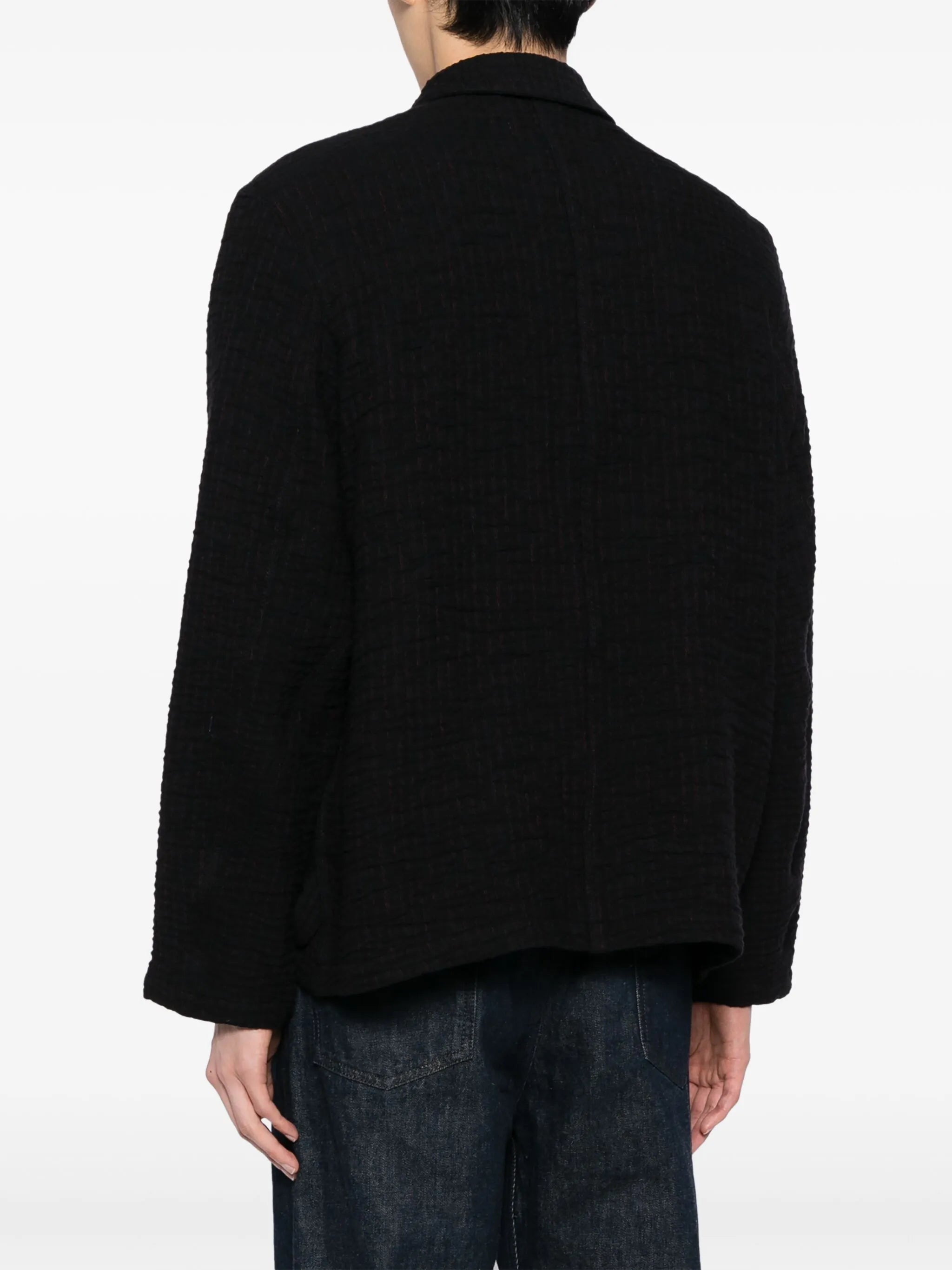 Labour textured jacket