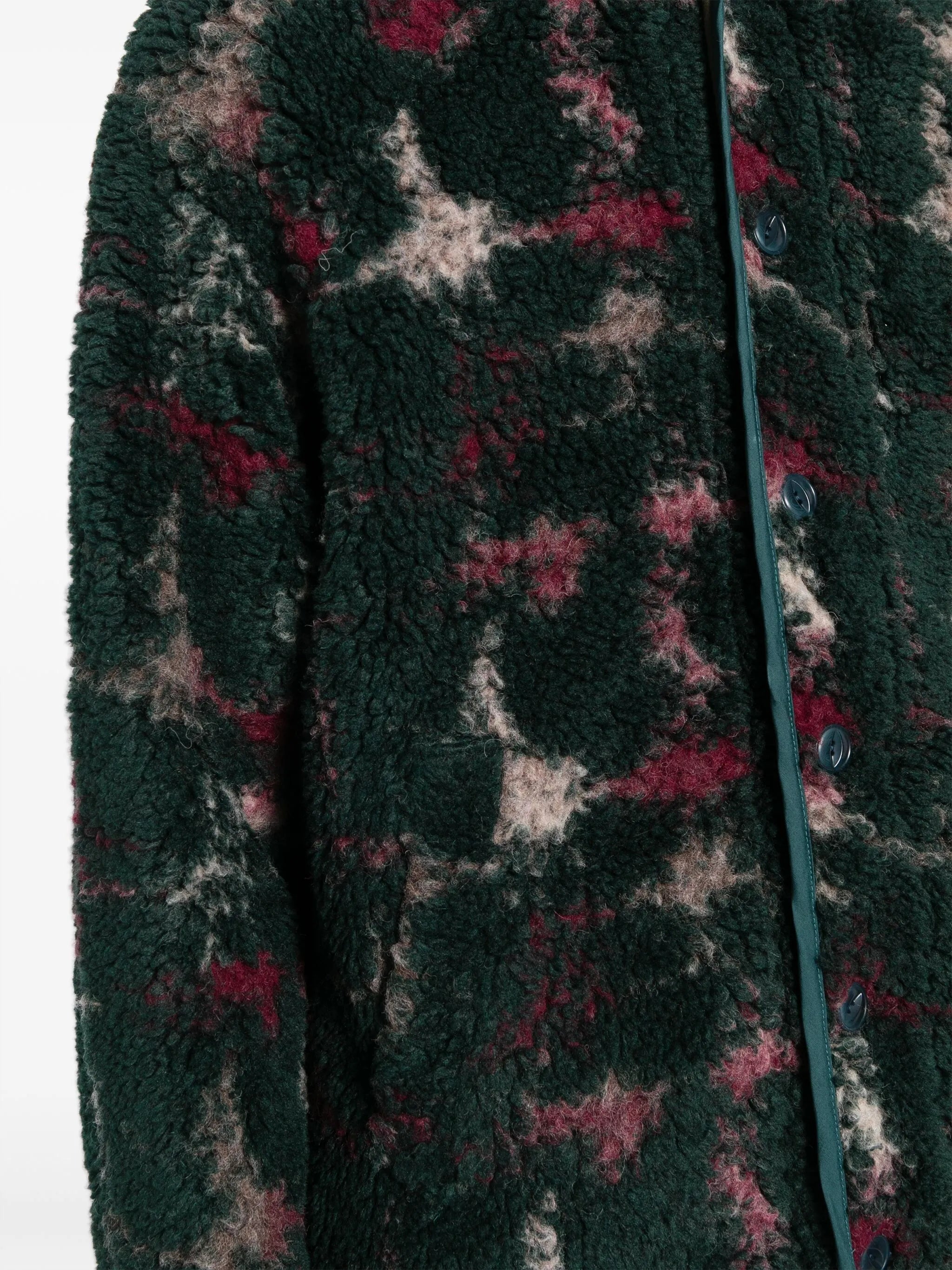 Beach abstract-pattern jacket