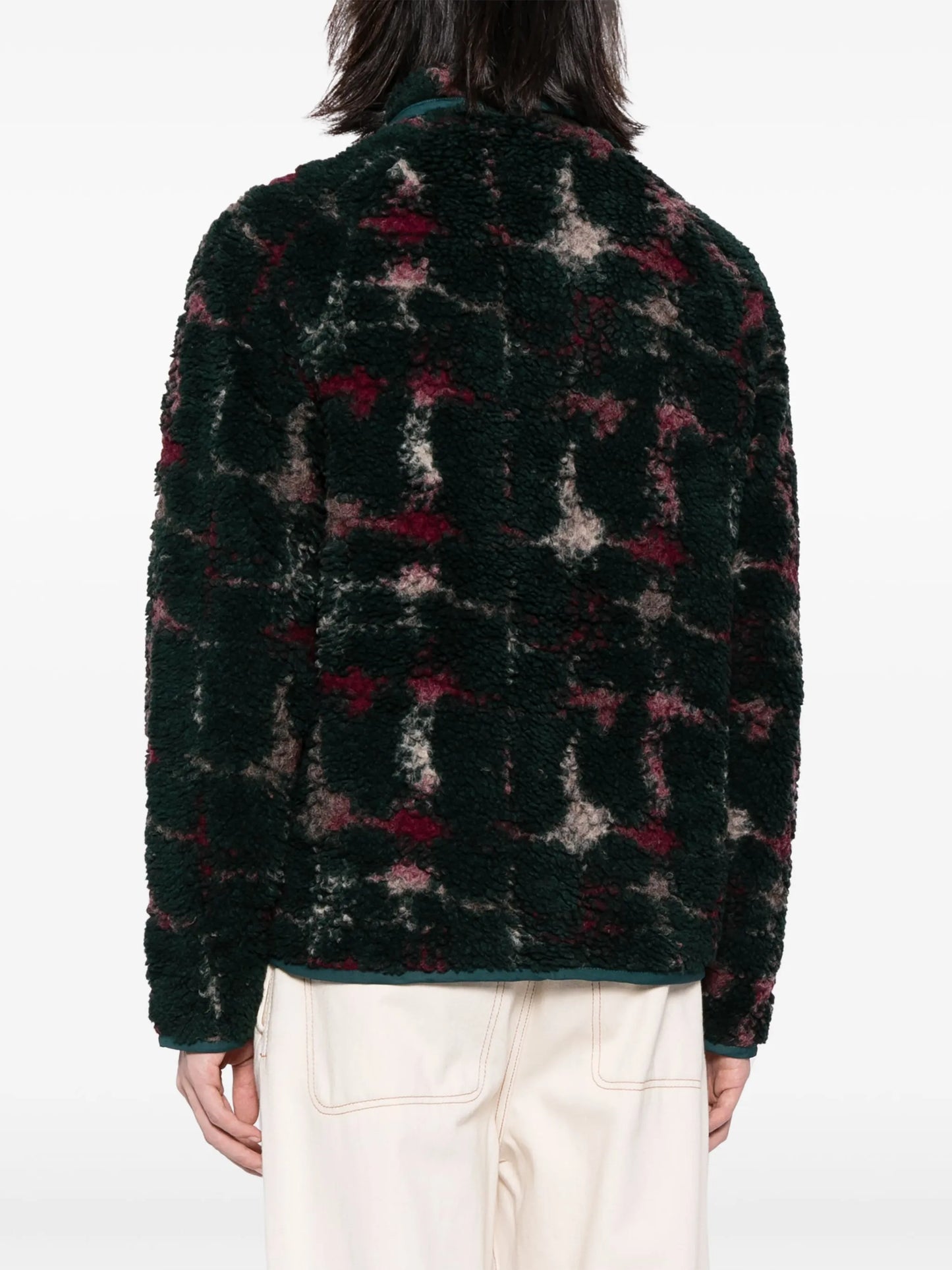 Beach abstract-pattern jacket