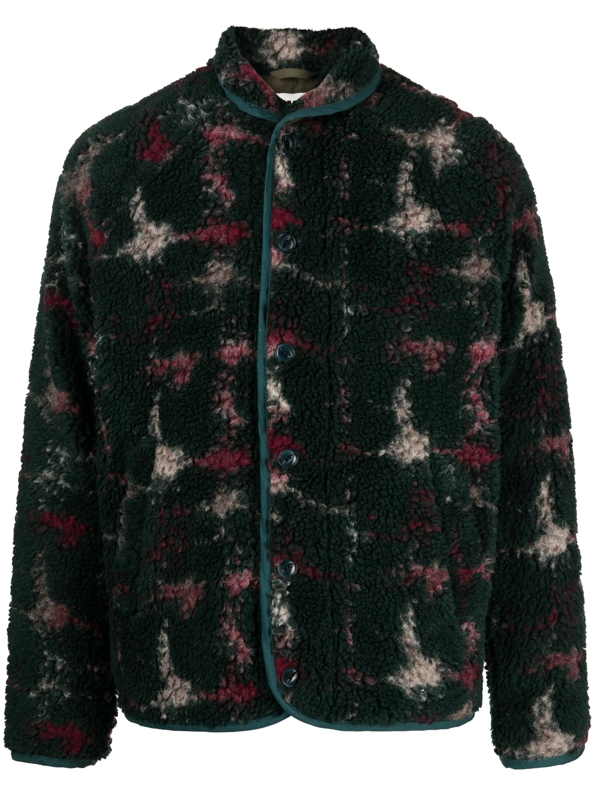 Beach abstract-pattern jacket